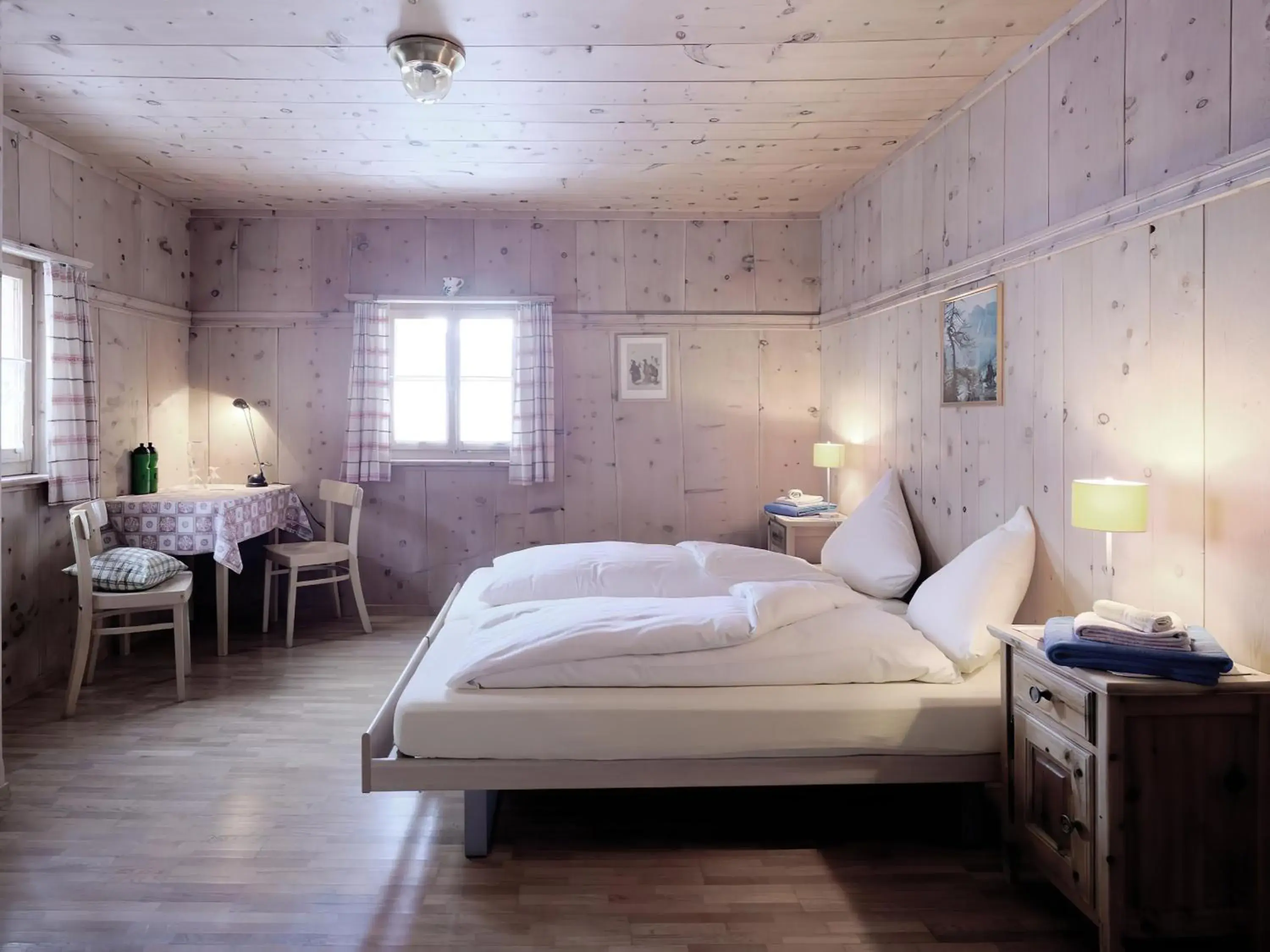 Double Room - single occupancy in Alpengasthof Crusch Alba ed Alvetern, S-charl Double Room - single occupancy in Alpengasthof Crusch Alba ed Alvetern, S-charl