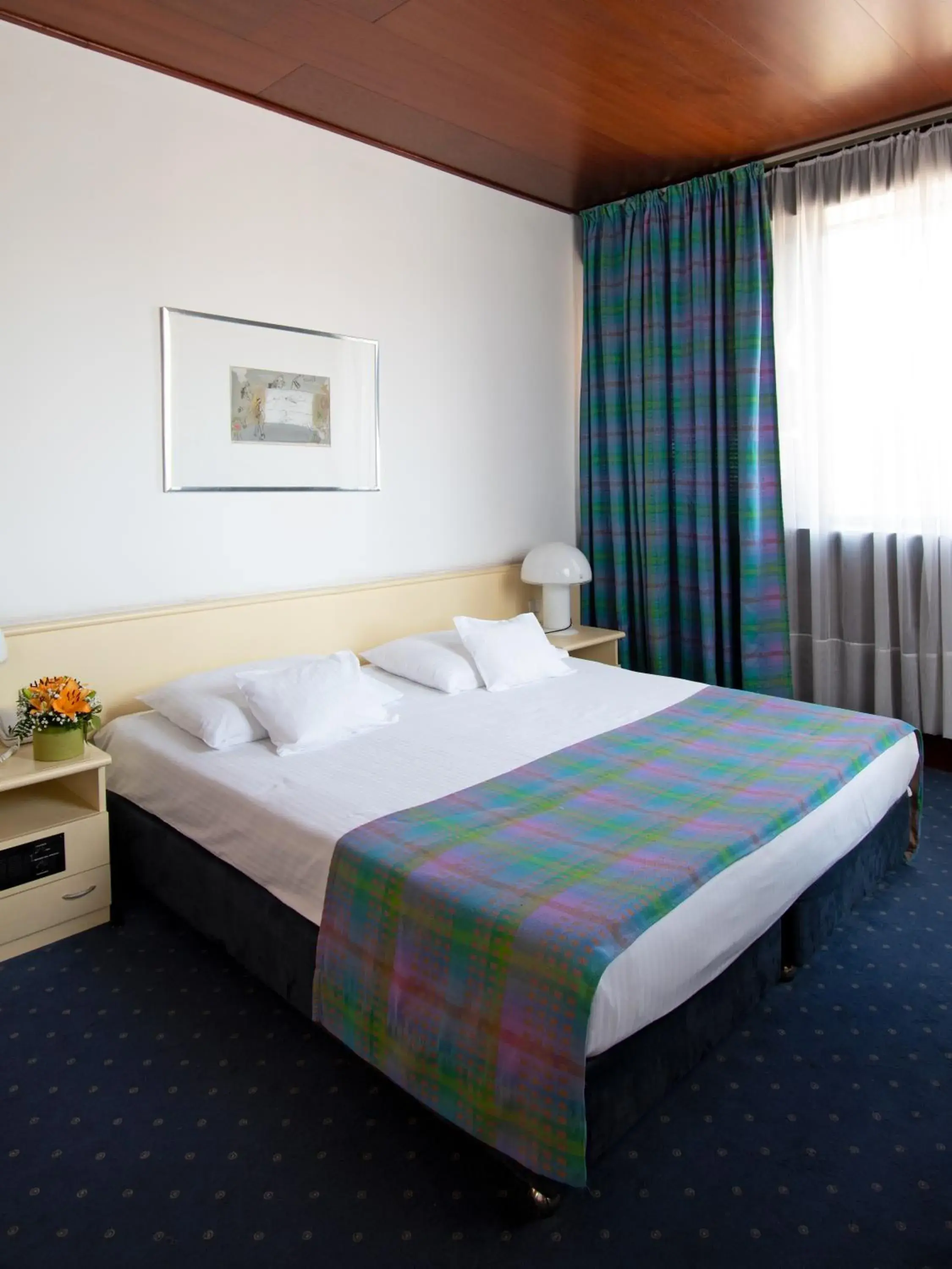 Bed in Hotel Slavija Lux Bed in Hotel Slavija Lux