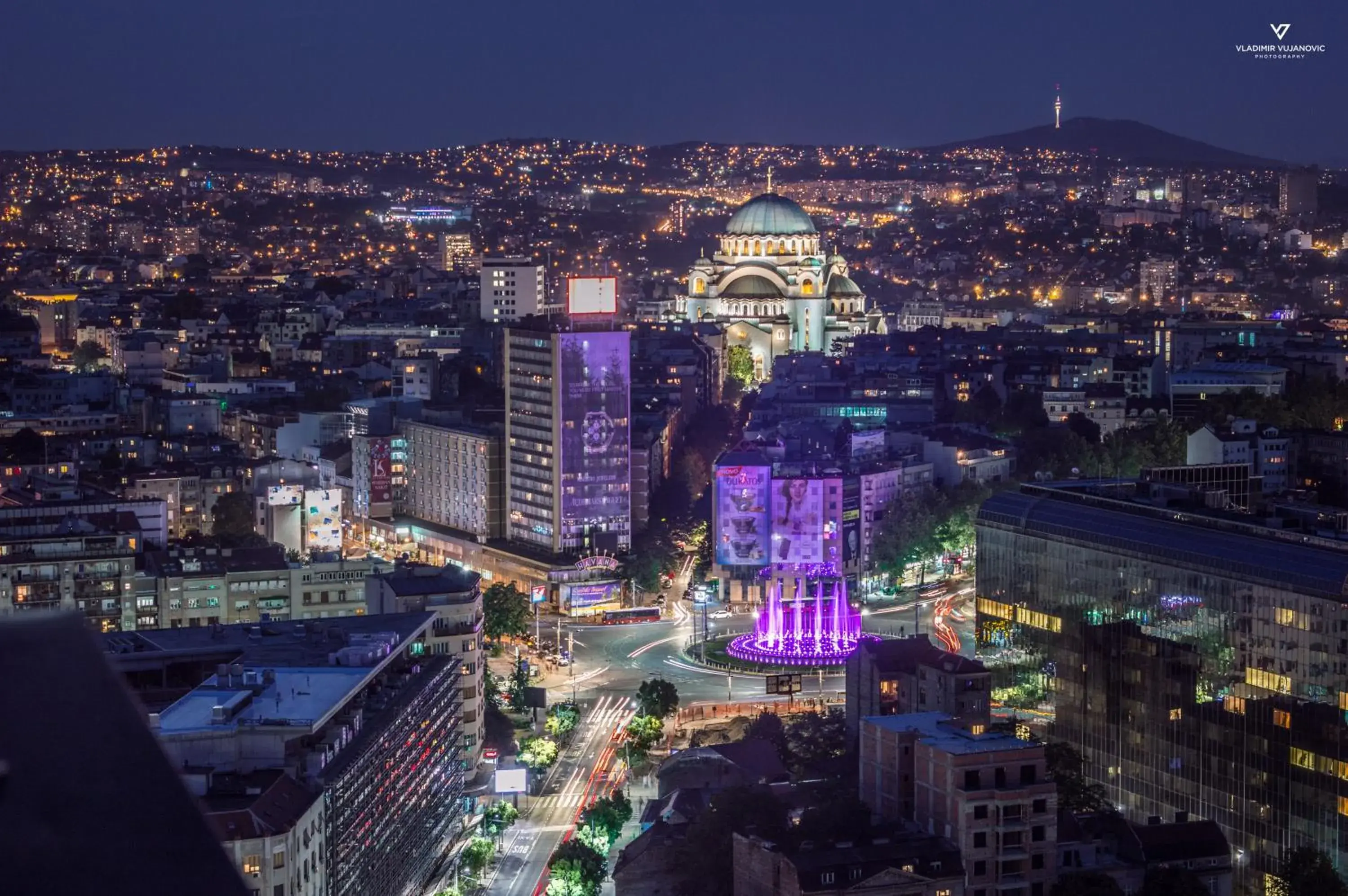 Property building in Hotel Slavija Lux Property building in Hotel Slavija Lux