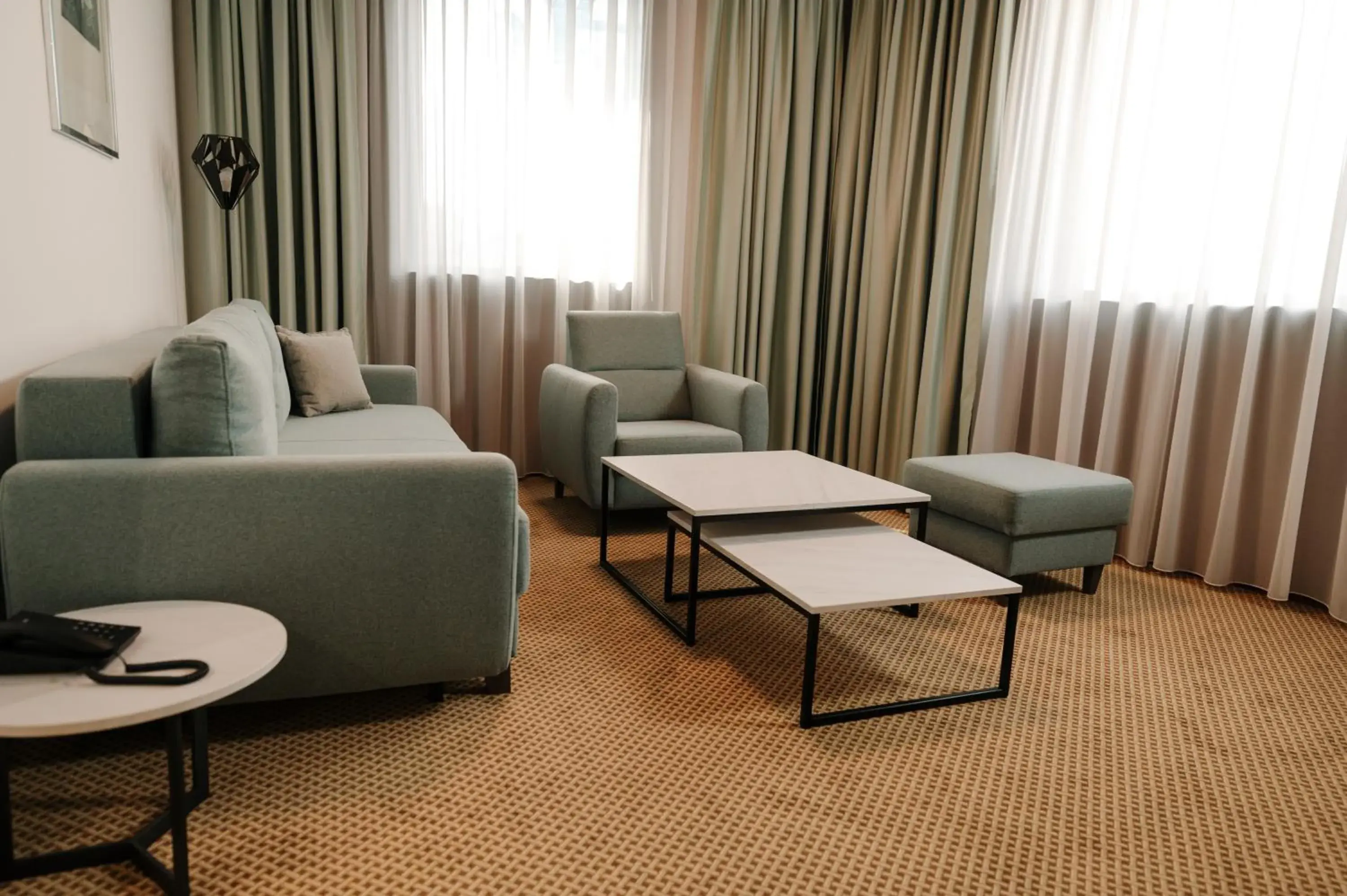 Living room in Hotel Slavija Lux Living room in Hotel Slavija Lux