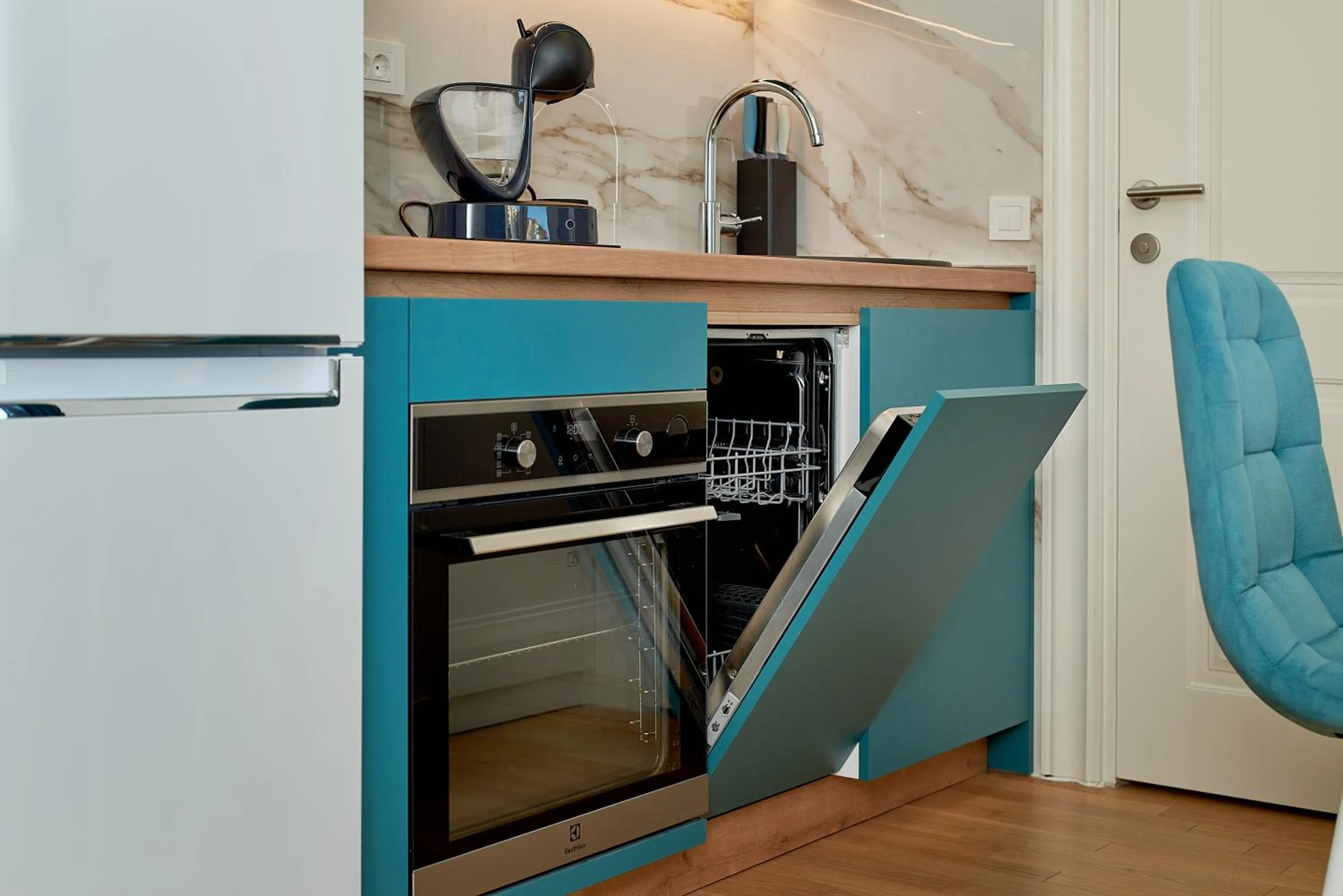 Kitchen or kitchenette in Skyline resort