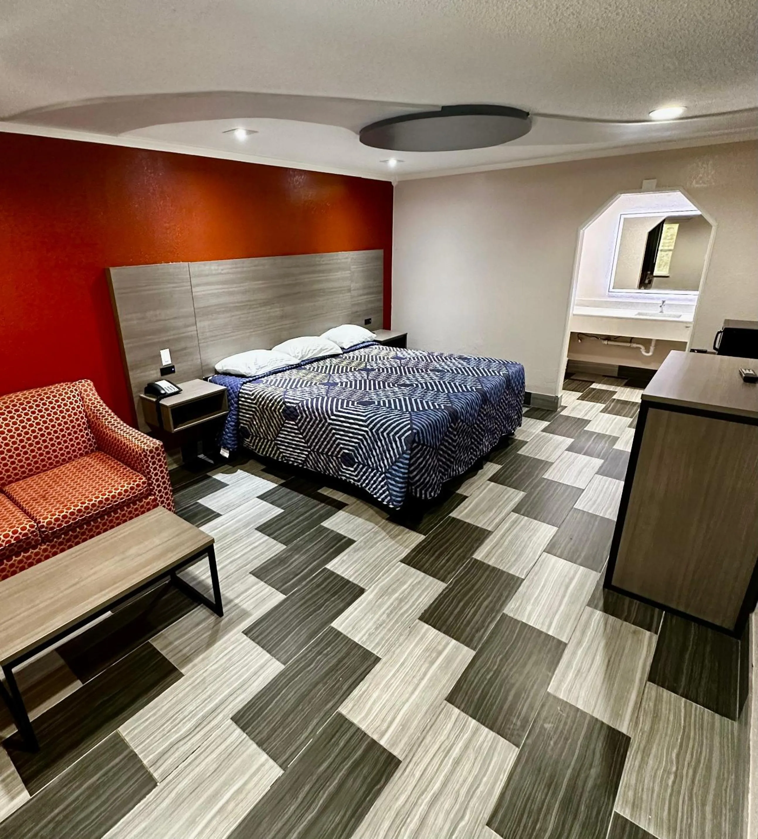 Bed in Hollywood INN - Downtown Houston