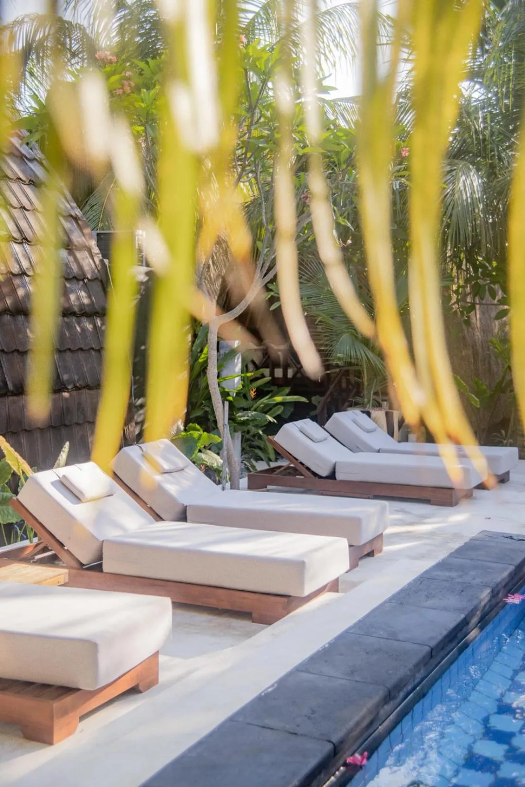 Pool view in Hakuna Matata Resort Gili Air