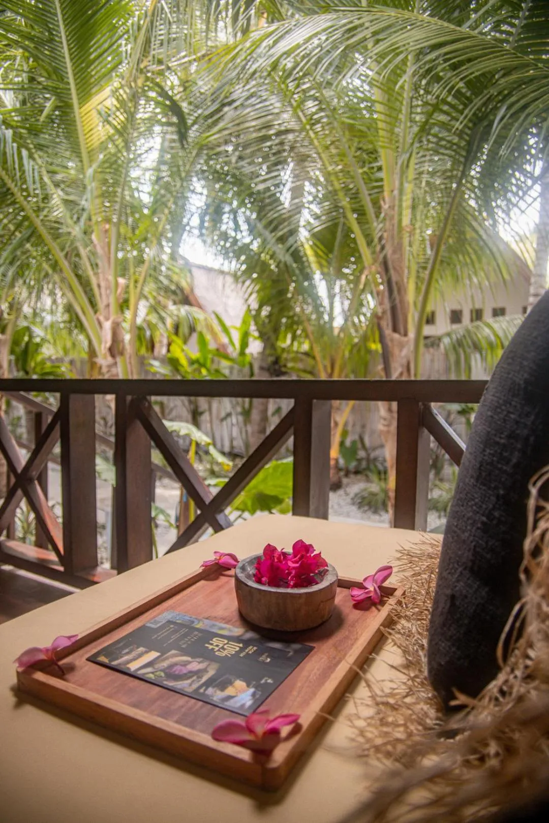 Balcony/Terrace in Hakuna Matata Resort Gili Air