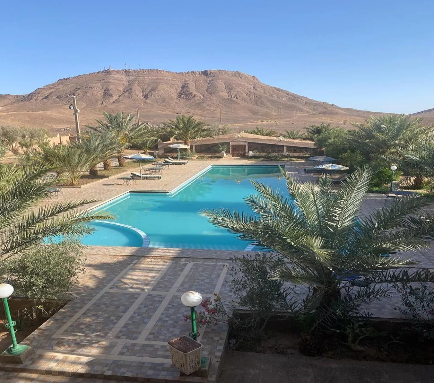 Pool view in La Perle Du Drâa