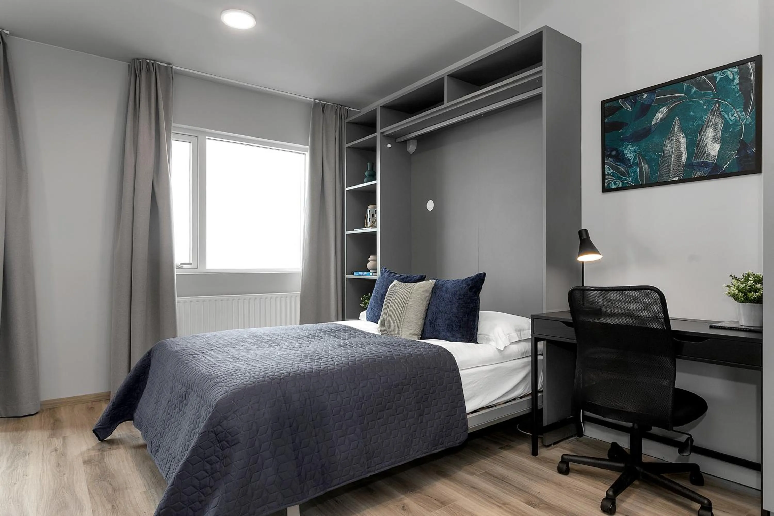 Bed in B18 Apartments