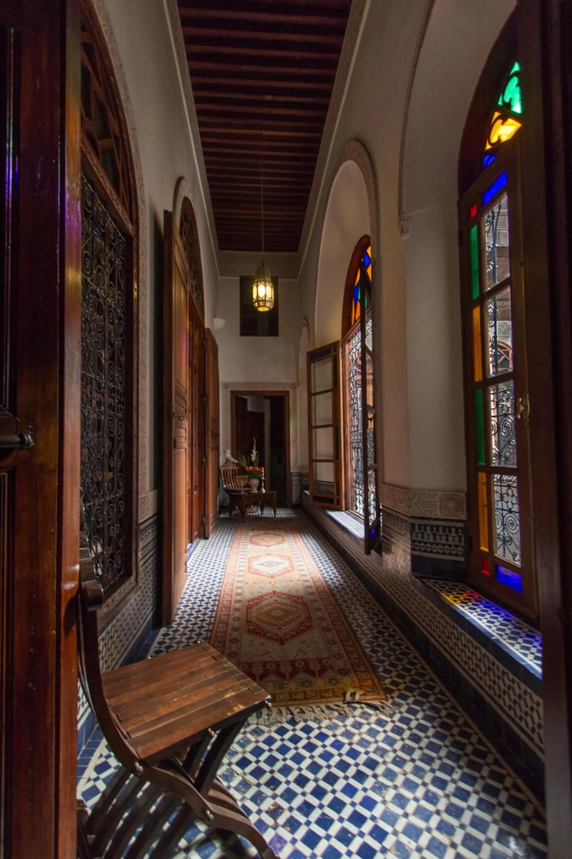 Decorative detail in Riad Norma
