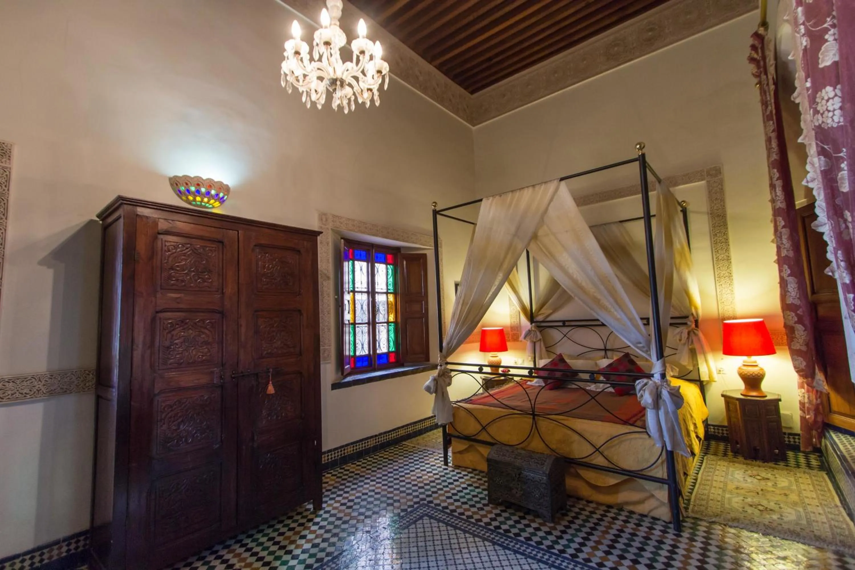 Bed in Riad Norma