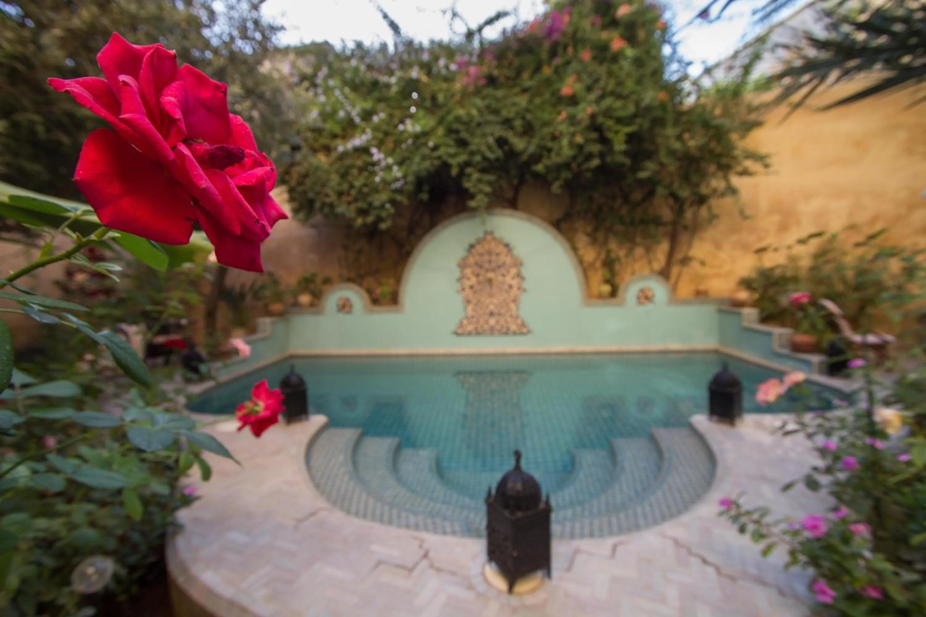 Swimming pool in Riad Norma