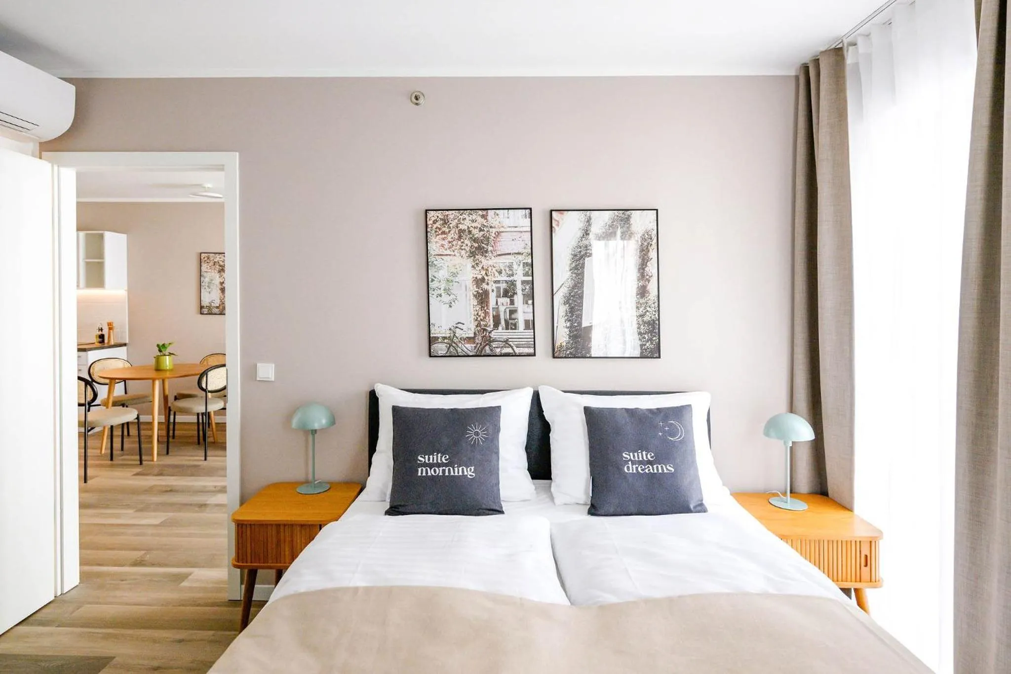 Bed in Limehome Budapest Mosonyi