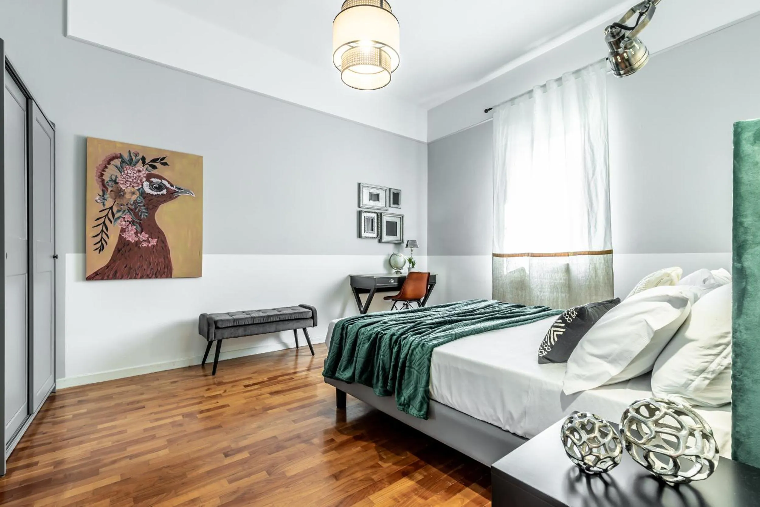 Bedroom, Bed in HouSmart Capo di Lucca 1