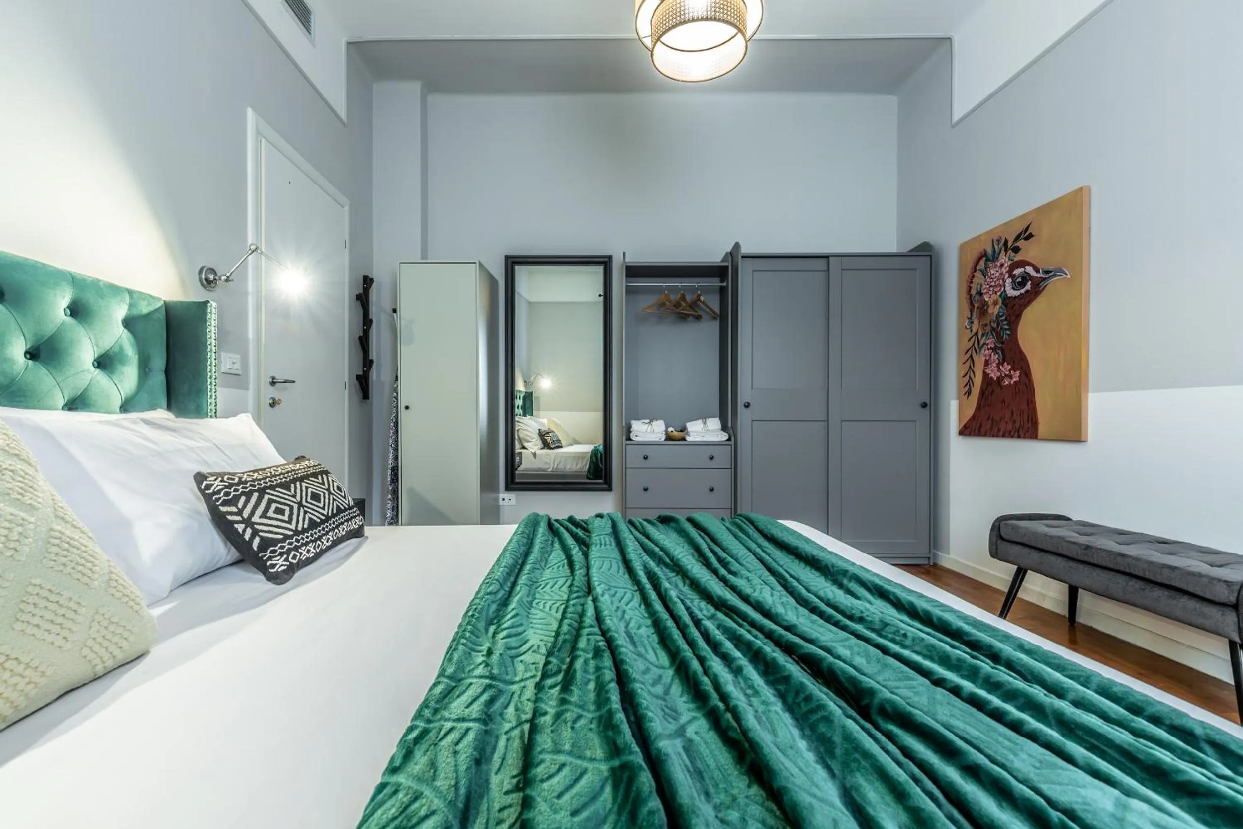 Bedroom, Bed in HouSmart Capo di Lucca 1