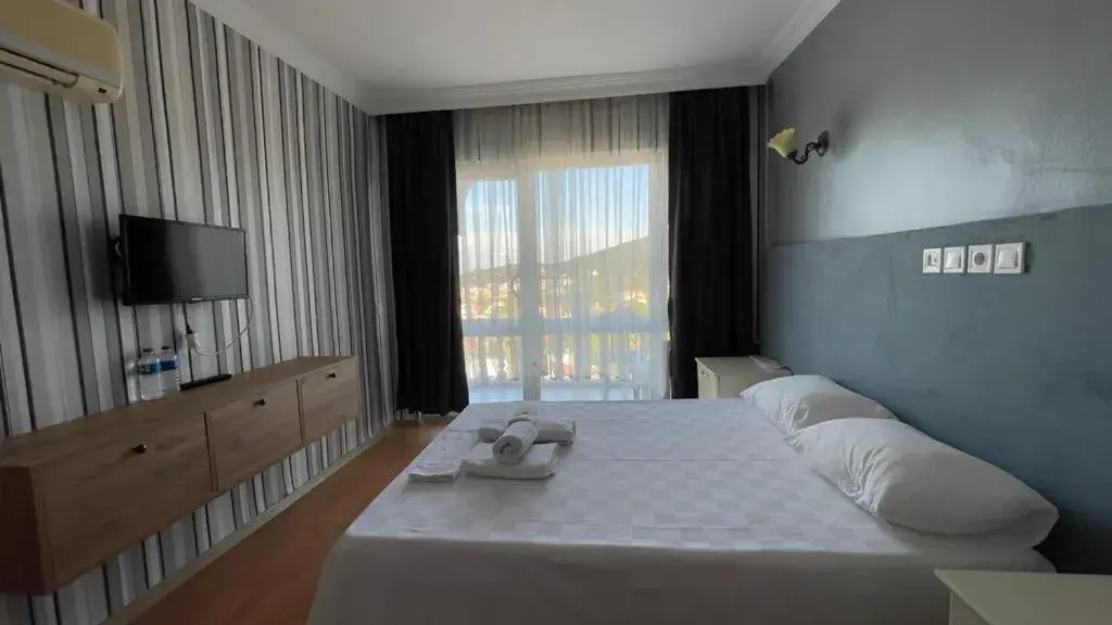 Bed in Tabiat Park Hotel Ayvalik Bed in Tabiat Park Hotel Ayvalik