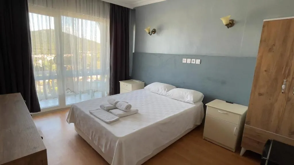 Bed in Tabiat Park Hotel Ayvalik