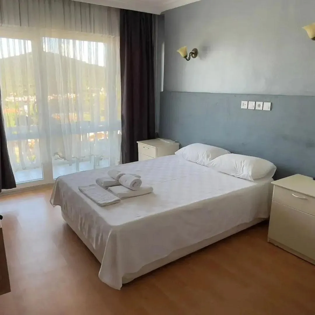 Bed in Tabiat Park Hotel Ayvalik