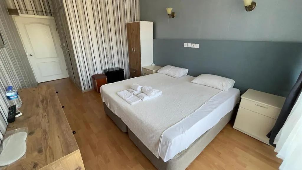 Bed in Tabiat Park Hotel Ayvalik