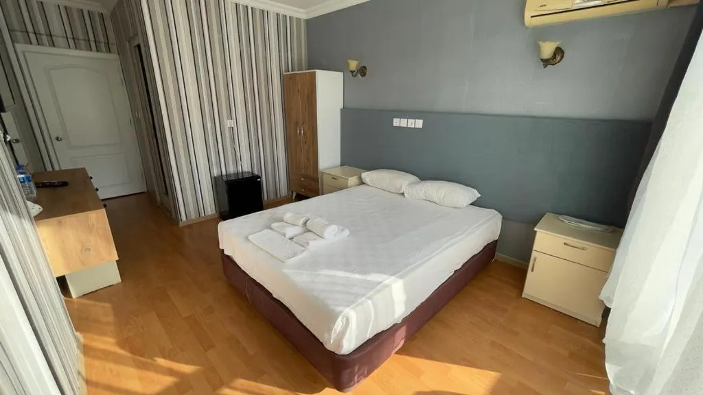 Bed in Tabiat Park Hotel Ayvalik