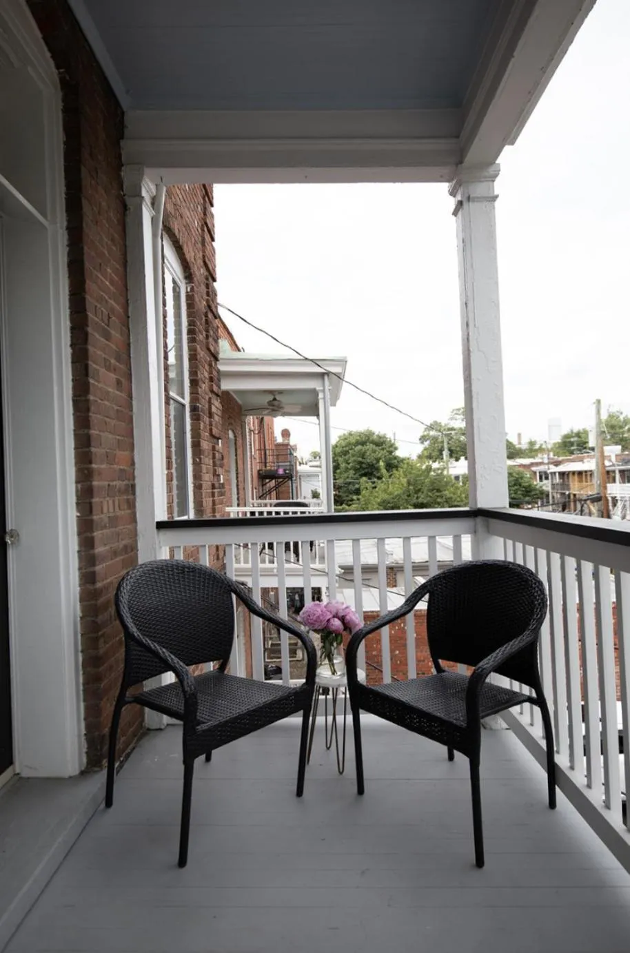 Balcony/Terrace in The Boulevard Inn