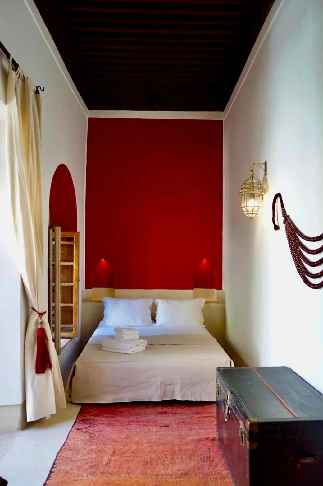 Bed in Riad Tzarra