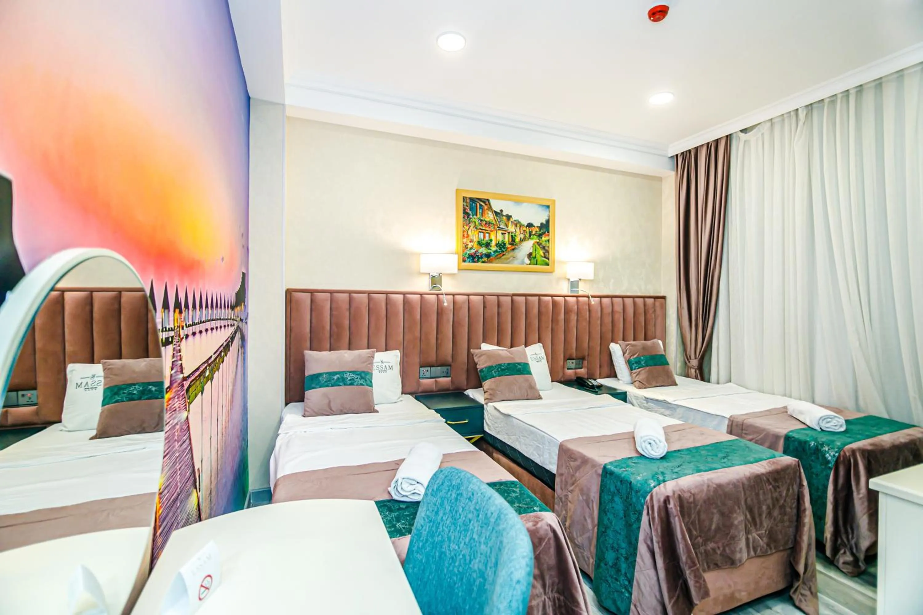 Photo of the whole room, Bed in Essam Deluxe Hotel