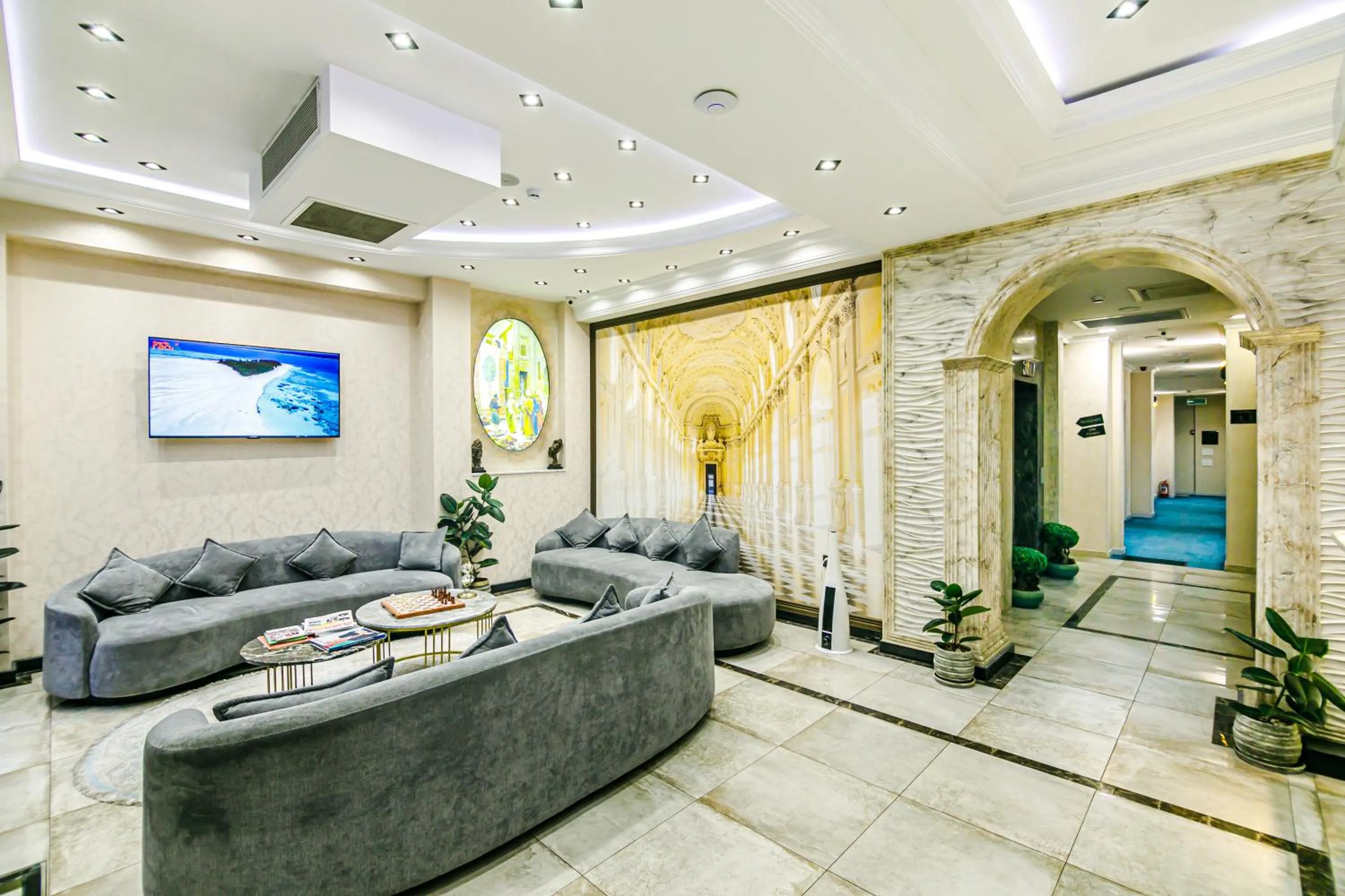Lobby or reception in Essam Deluxe Hotel