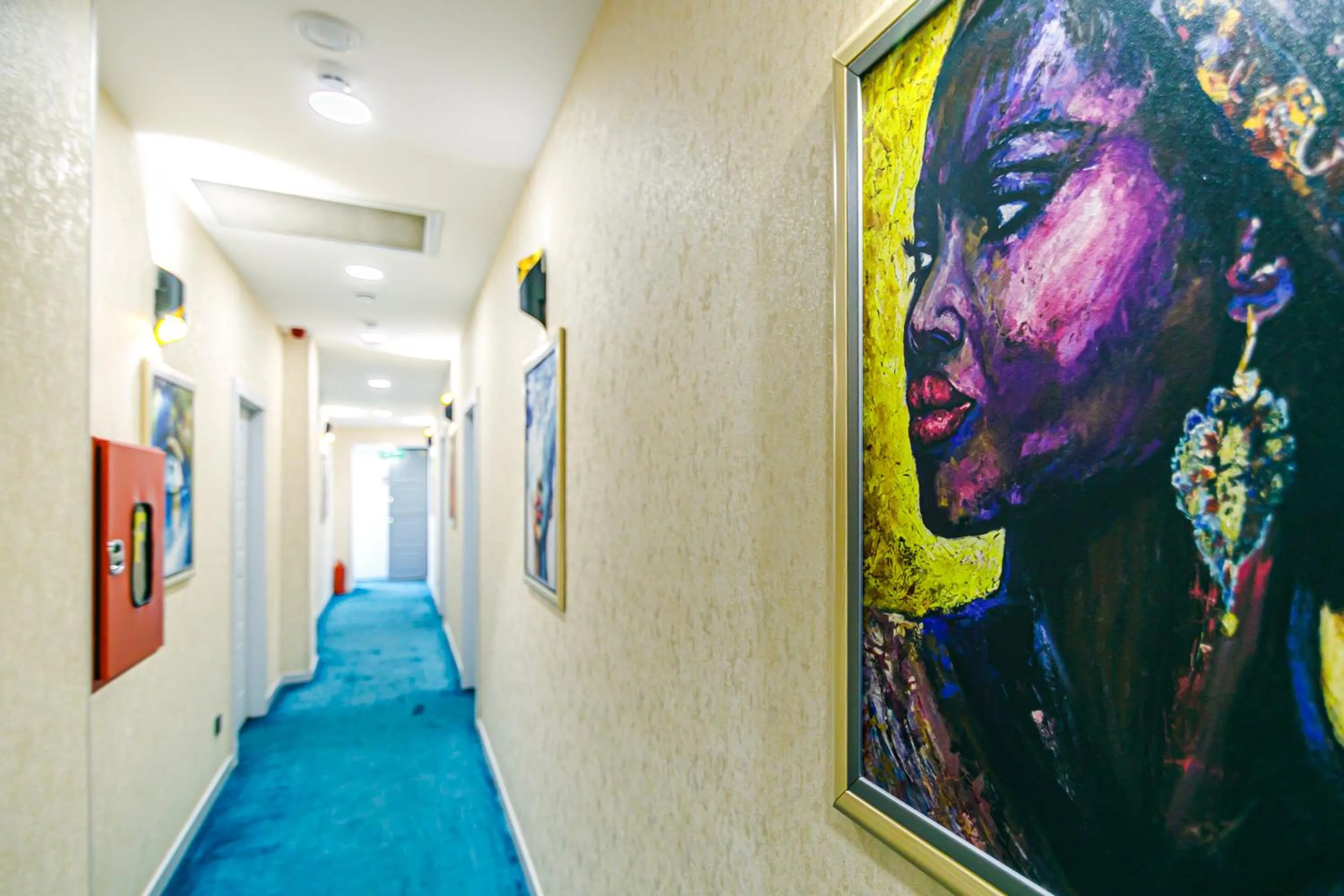 Decorative detail in Essam Deluxe Hotel