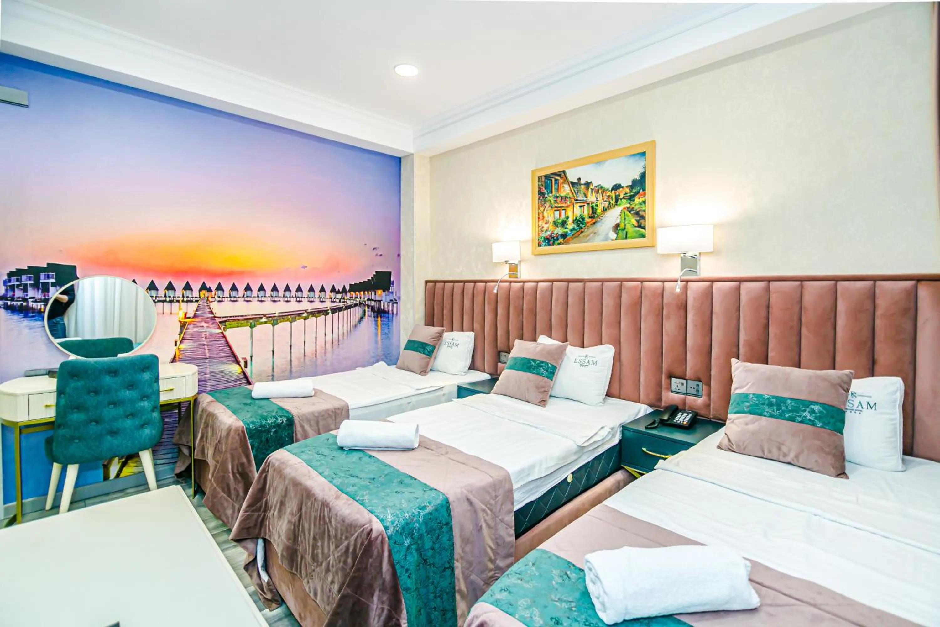 Photo of the whole room, Bed in Essam Deluxe Hotel