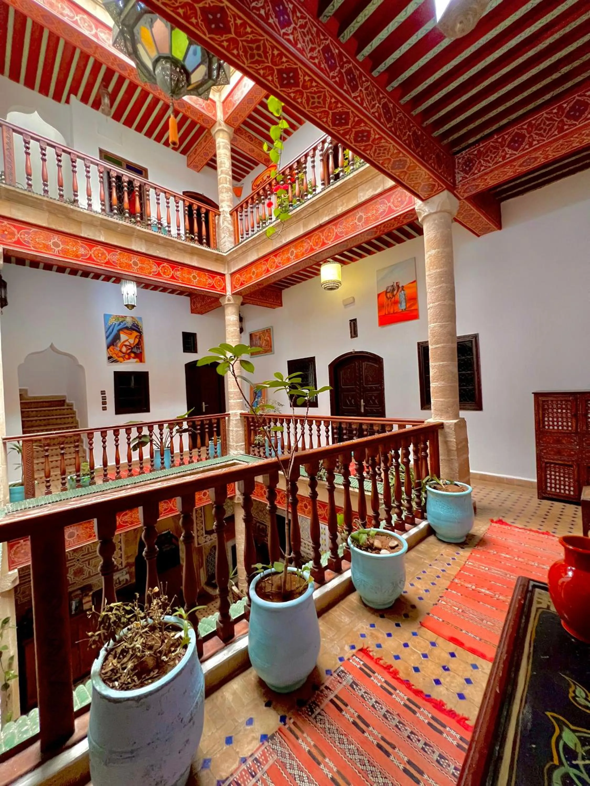 Lobby or reception in Riad Chakir Mogador