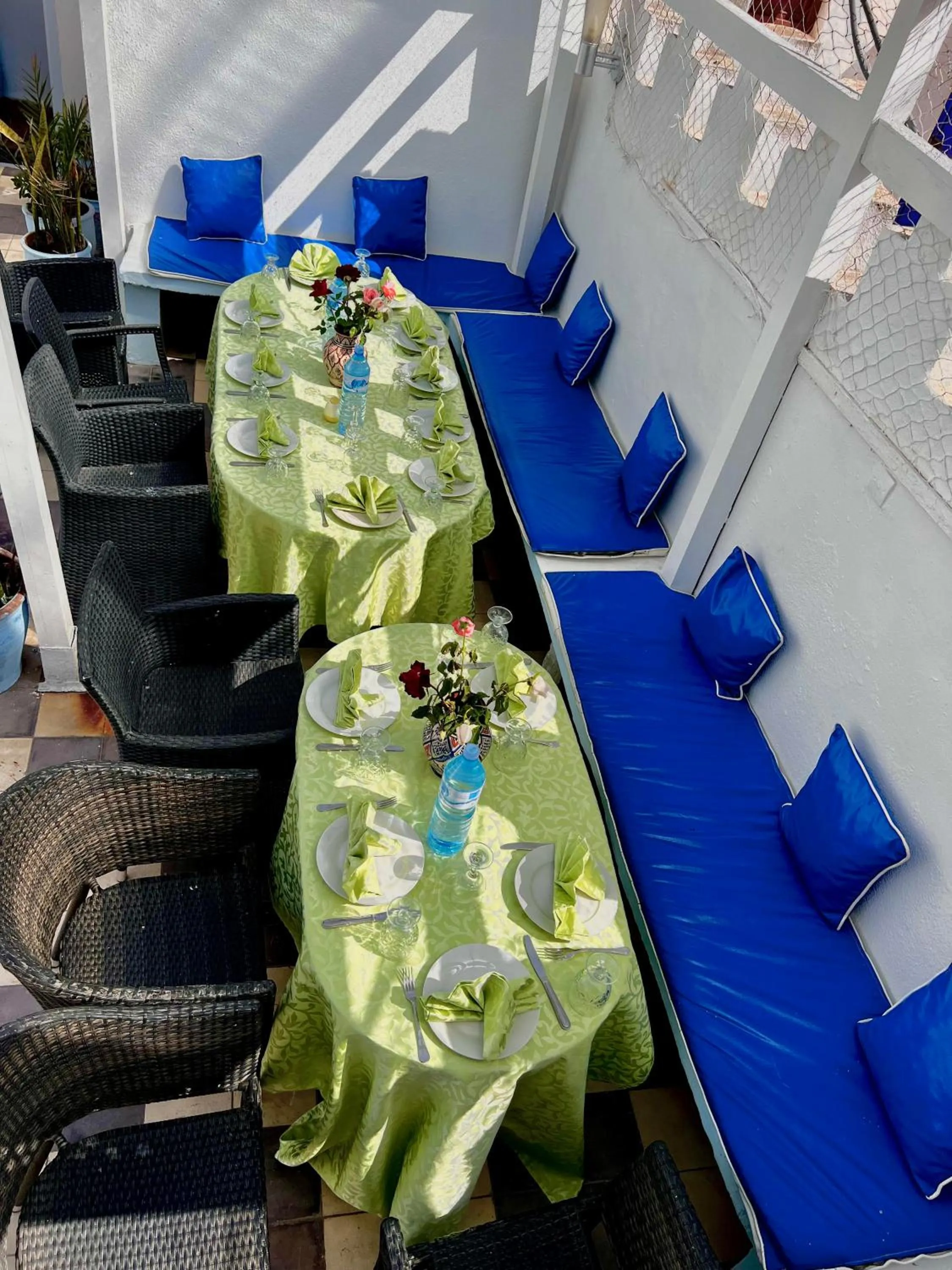 Patio in Riad Chakir Mogador