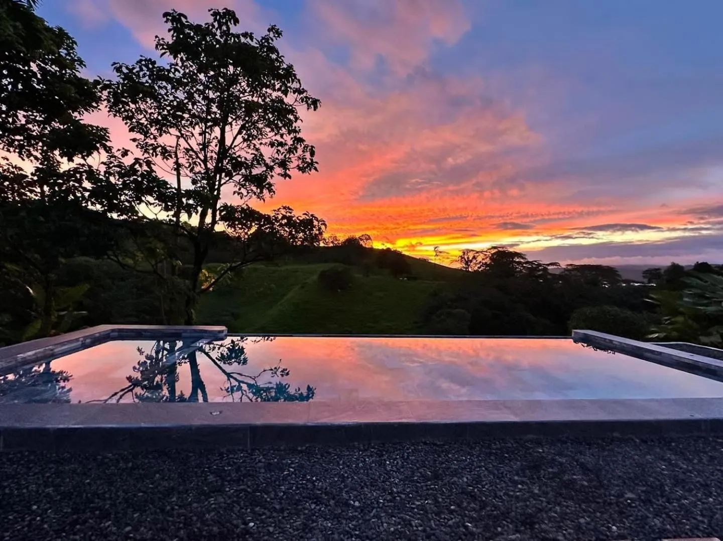 Natural landscape in Chateau Arenal Hotel & Restaurante