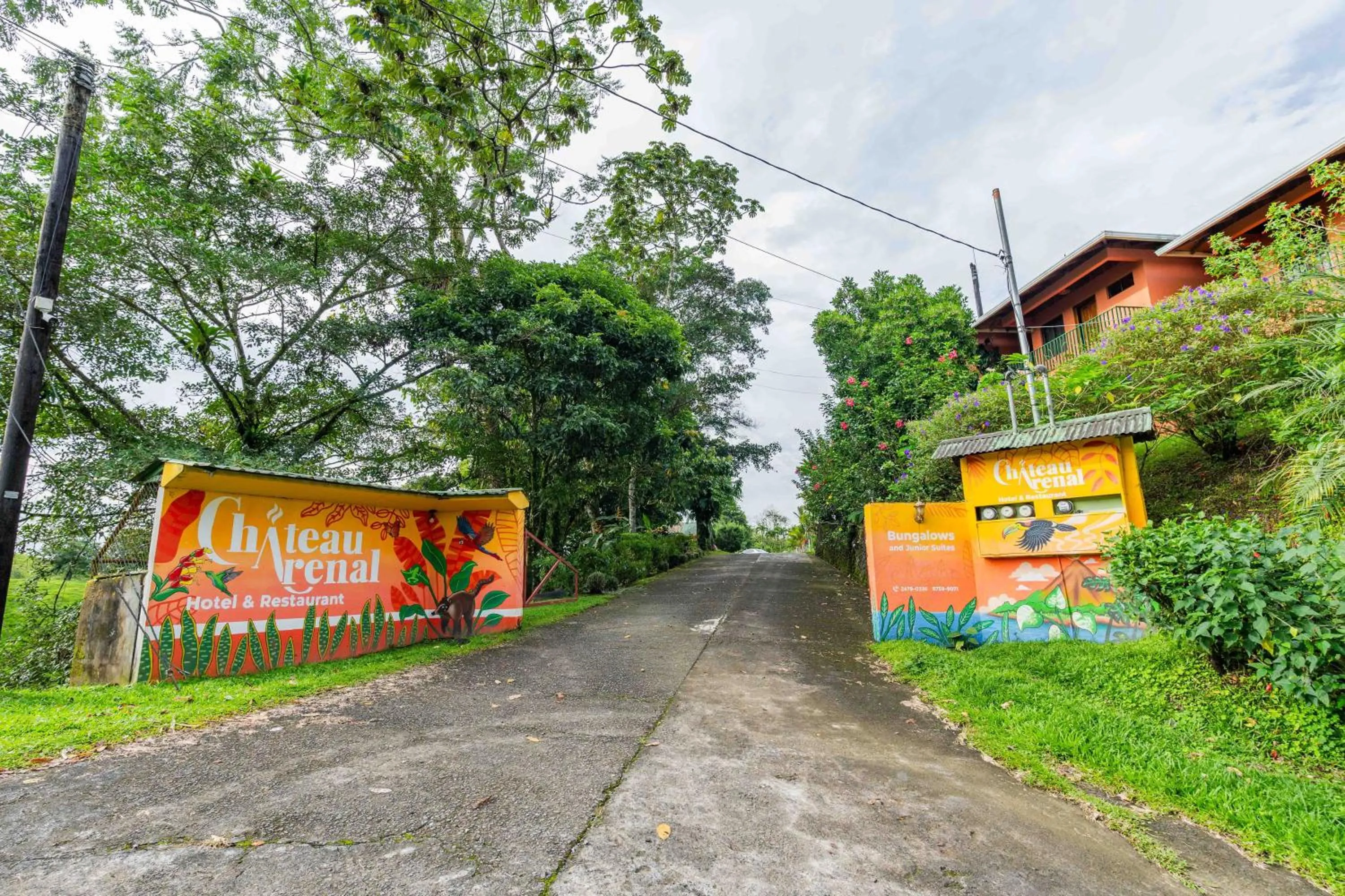 Property building in Chateau Arenal Hotel & Restaurante