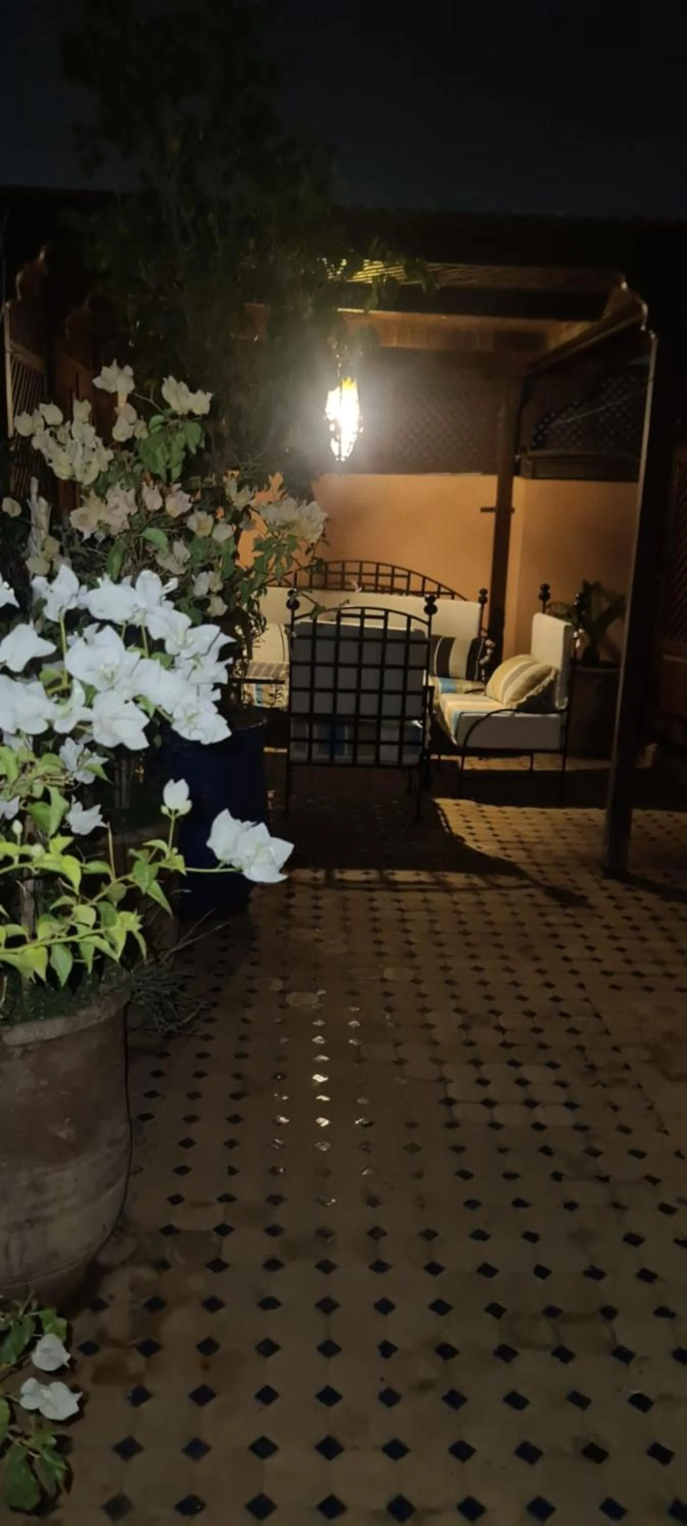 Balcony/Terrace in Riad Aubrac