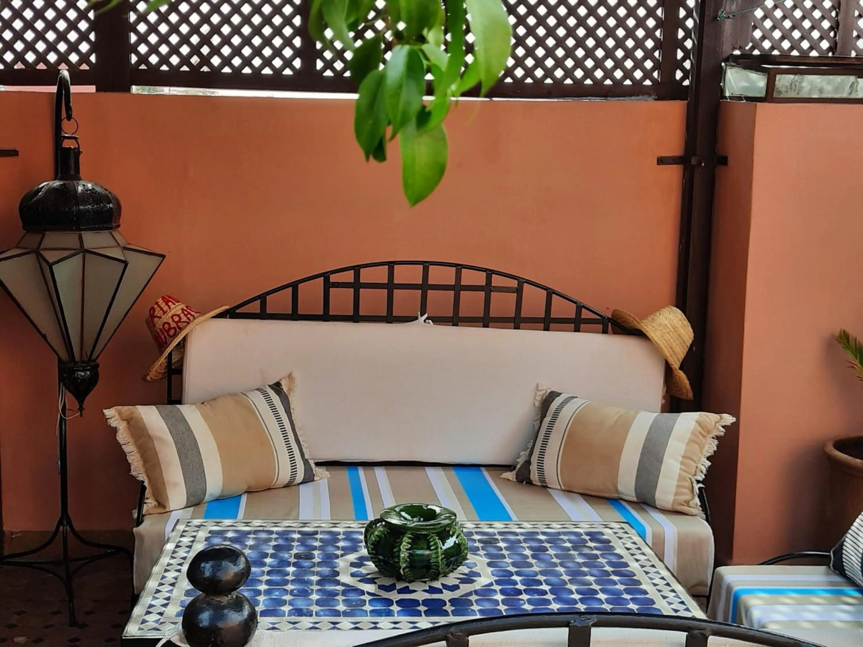 Patio in Riad Aubrac