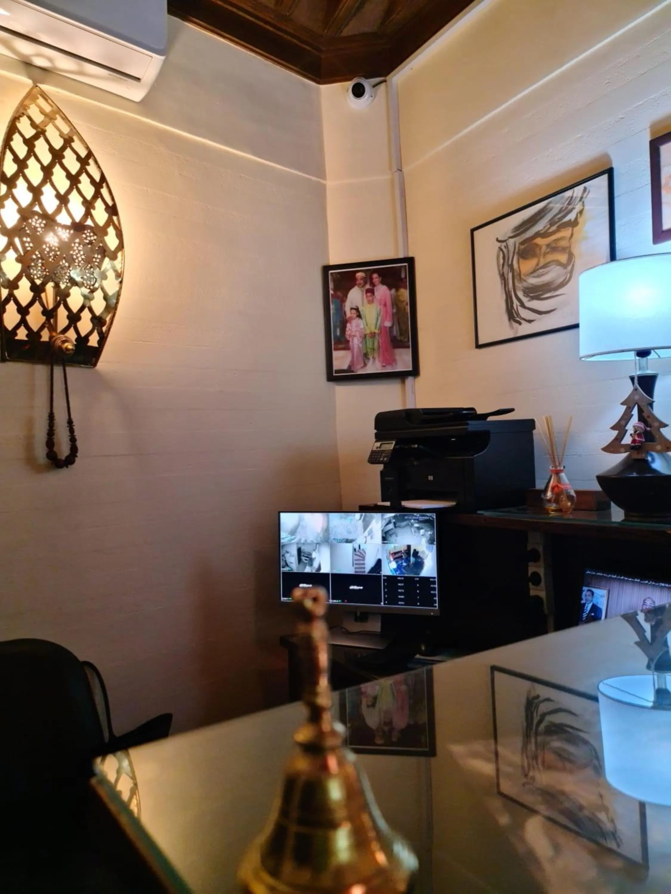 Lobby or reception in Riad Aubrac