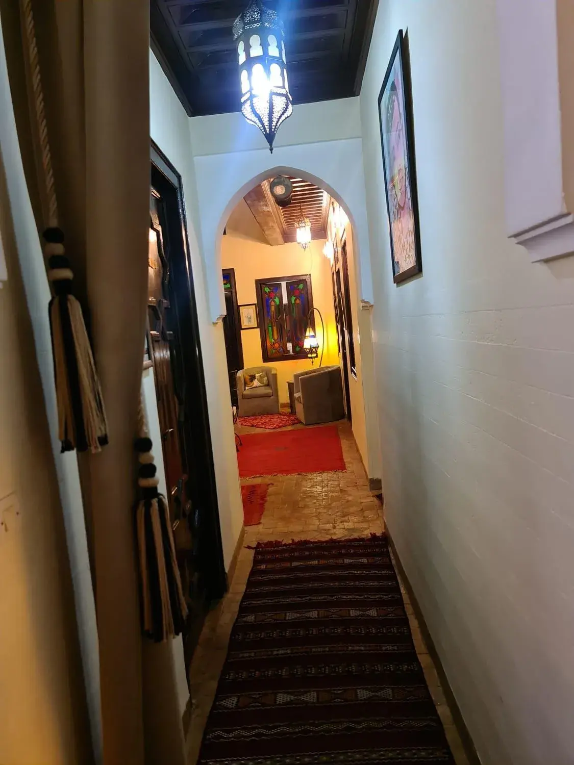 Lobby or reception in Riad Aubrac Lobby or reception in Riad Aubrac