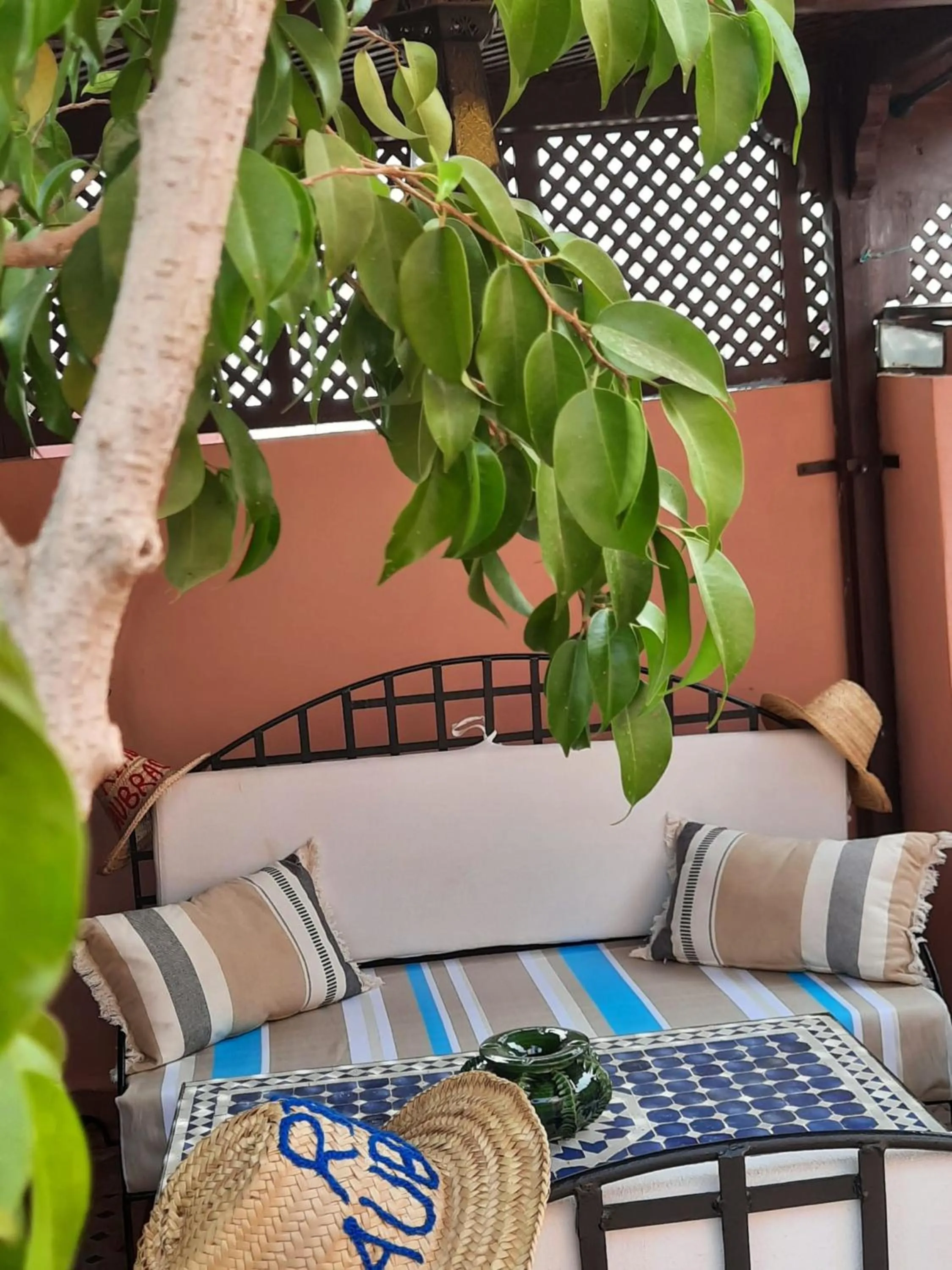 Patio in Riad Aubrac