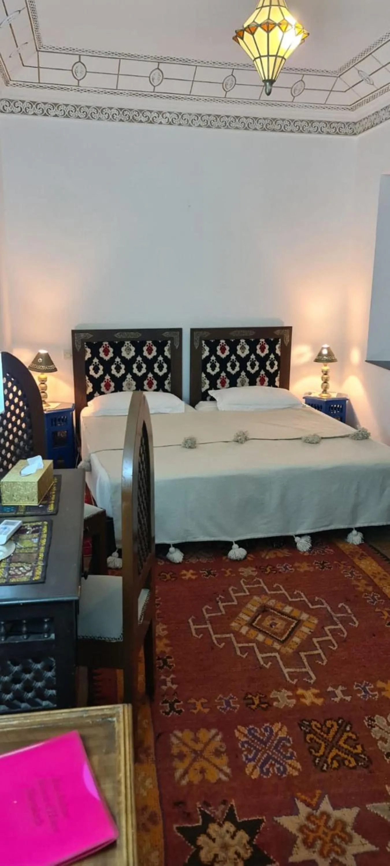 Bedroom, Bed in Riad Aubrac