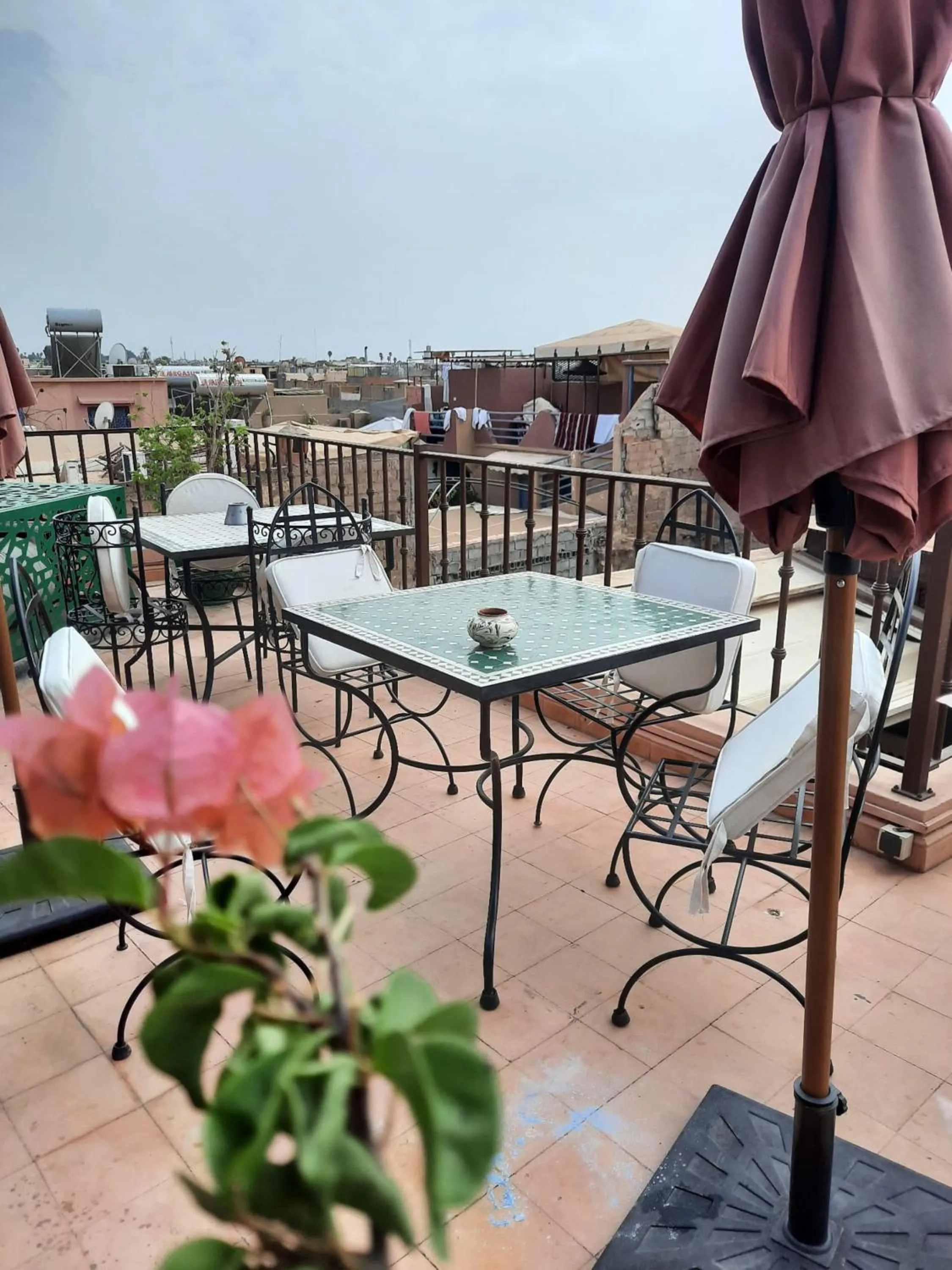Patio in Riad Aubrac