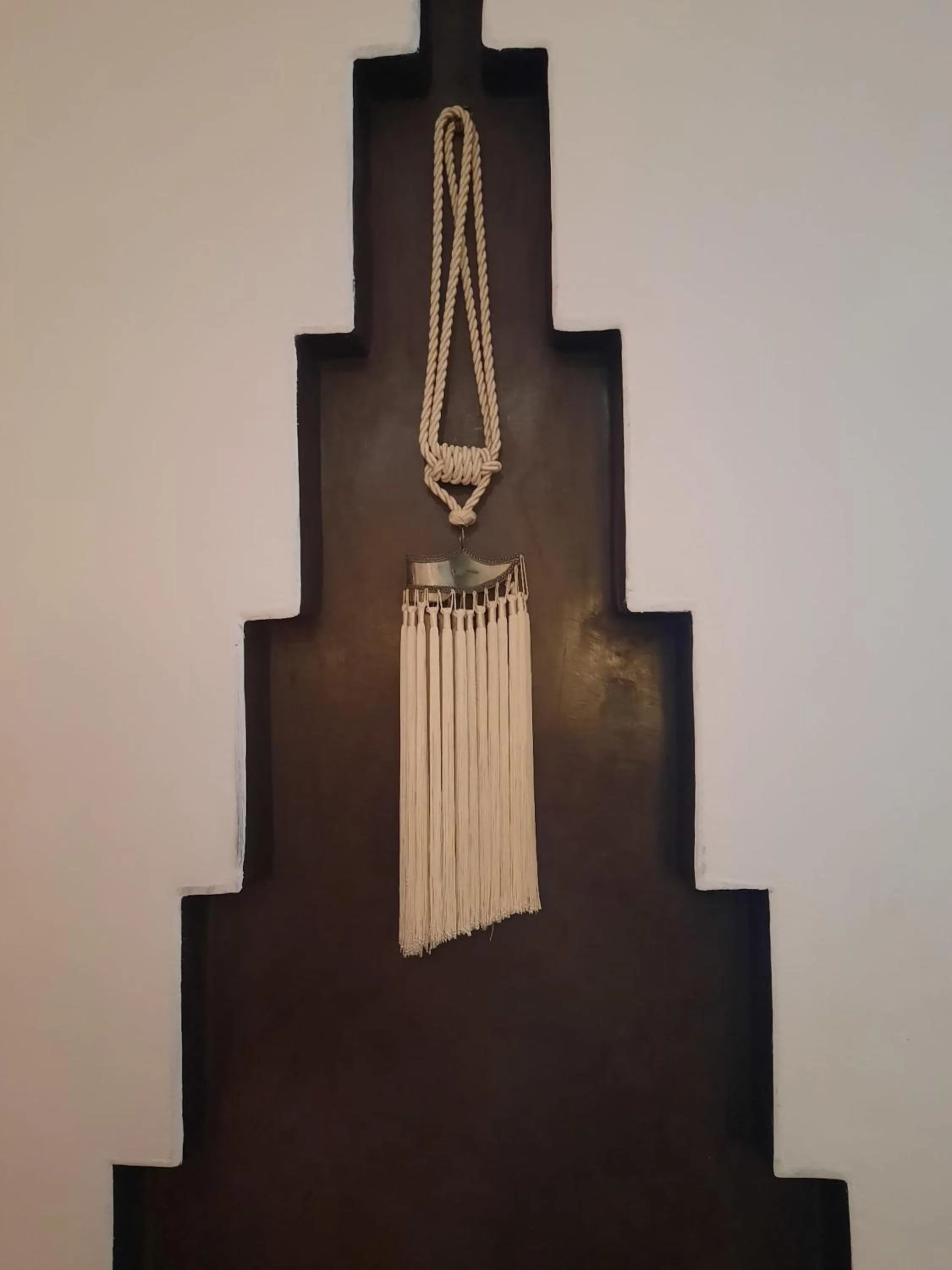 fireplace in Riad Aubrac