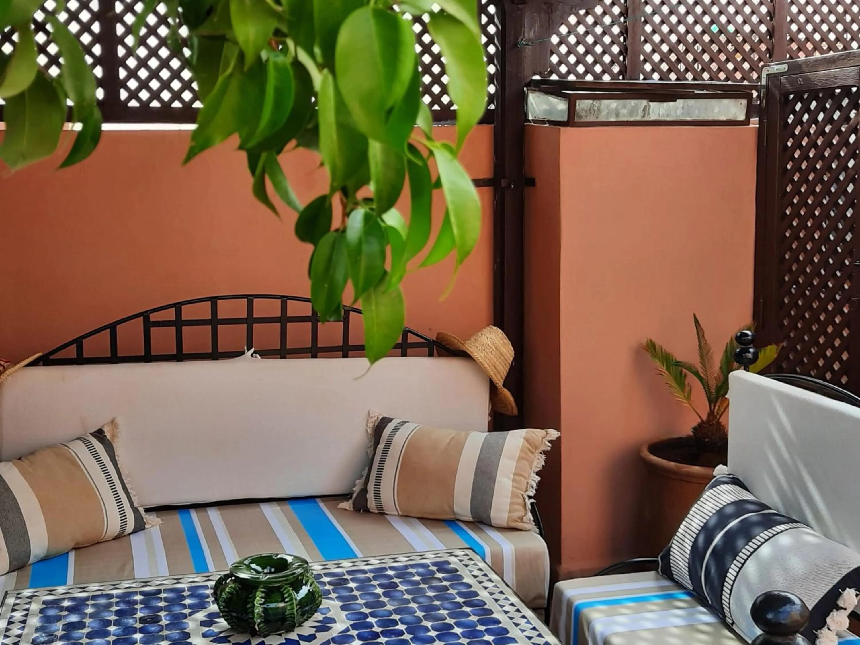 Patio in Riad Aubrac