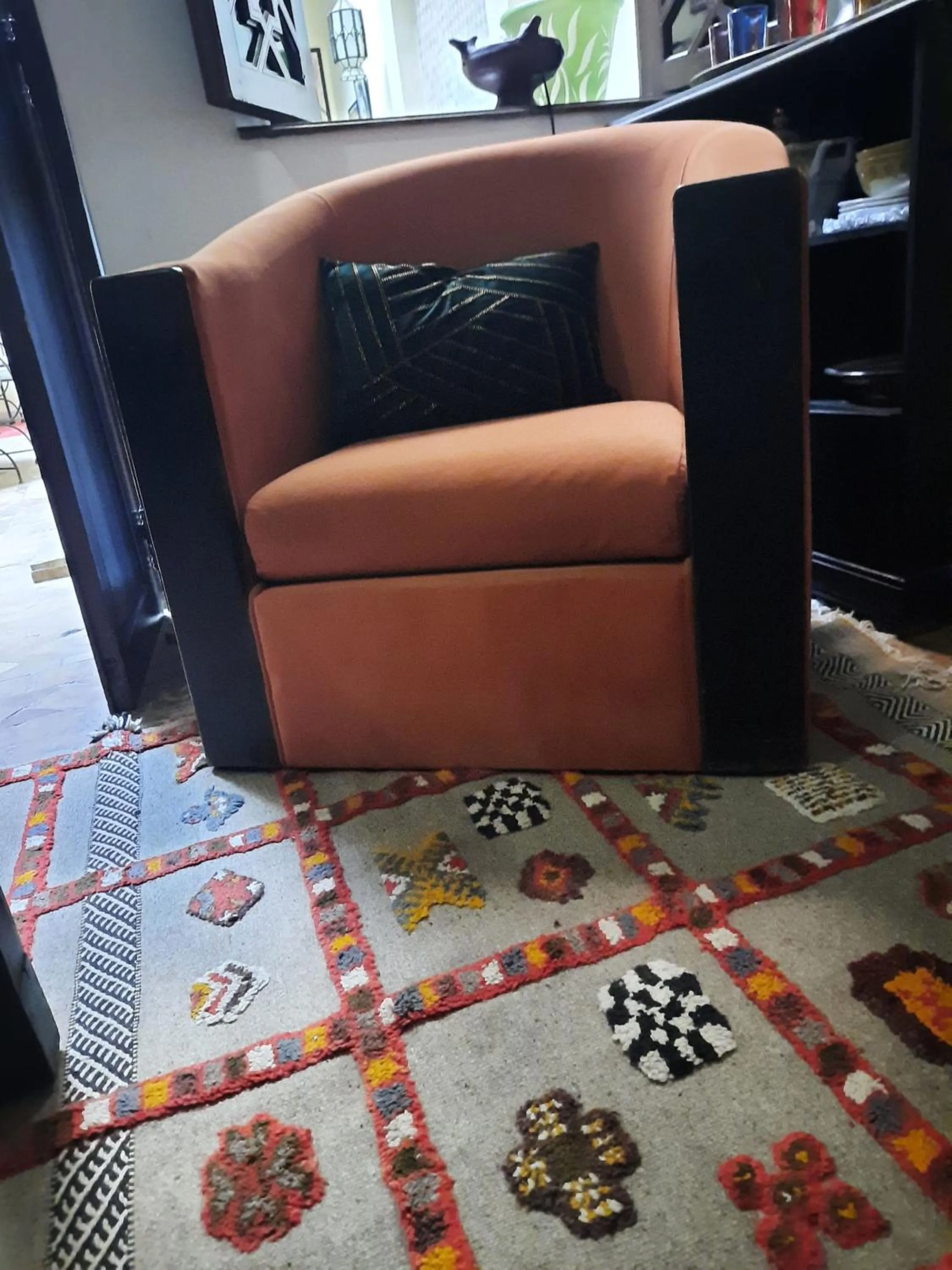 Living room in Riad Aubrac