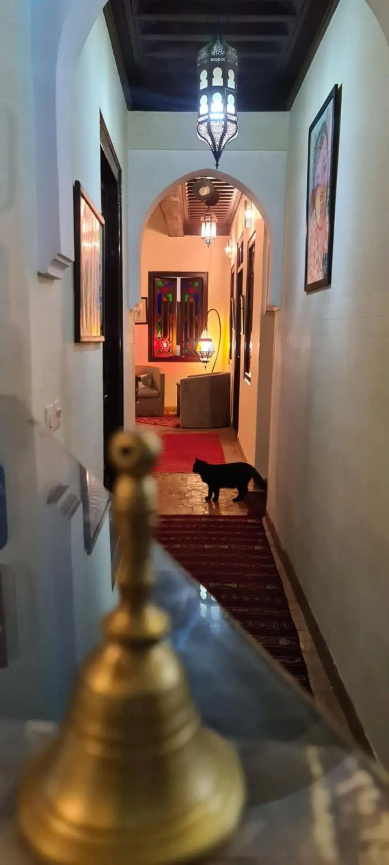 Lobby or reception in Riad Aubrac Lobby or reception in Riad Aubrac