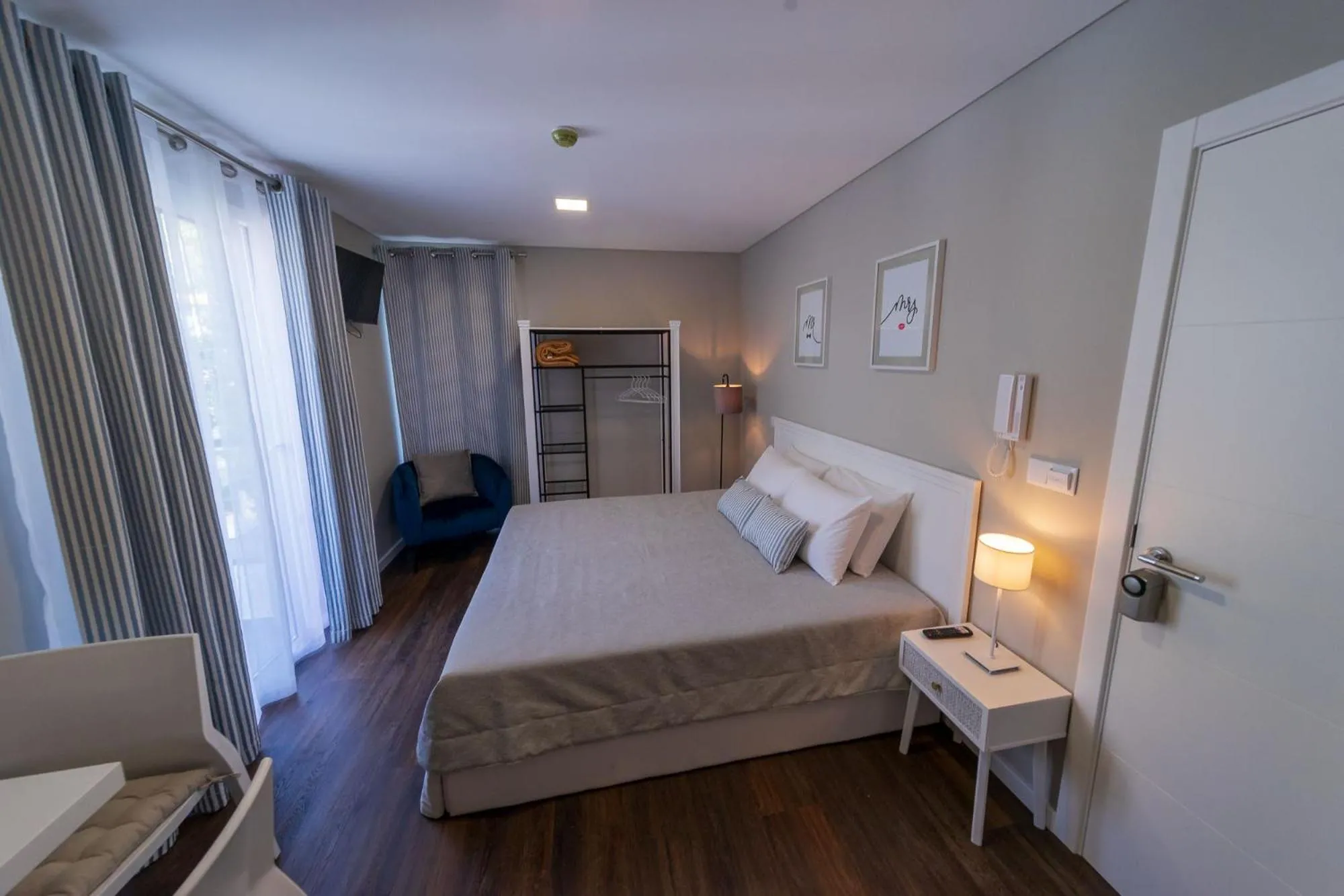 Bed in Blue House
