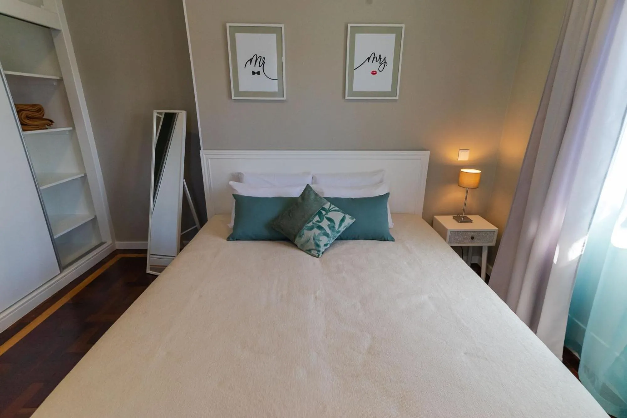 Bed in Blue House