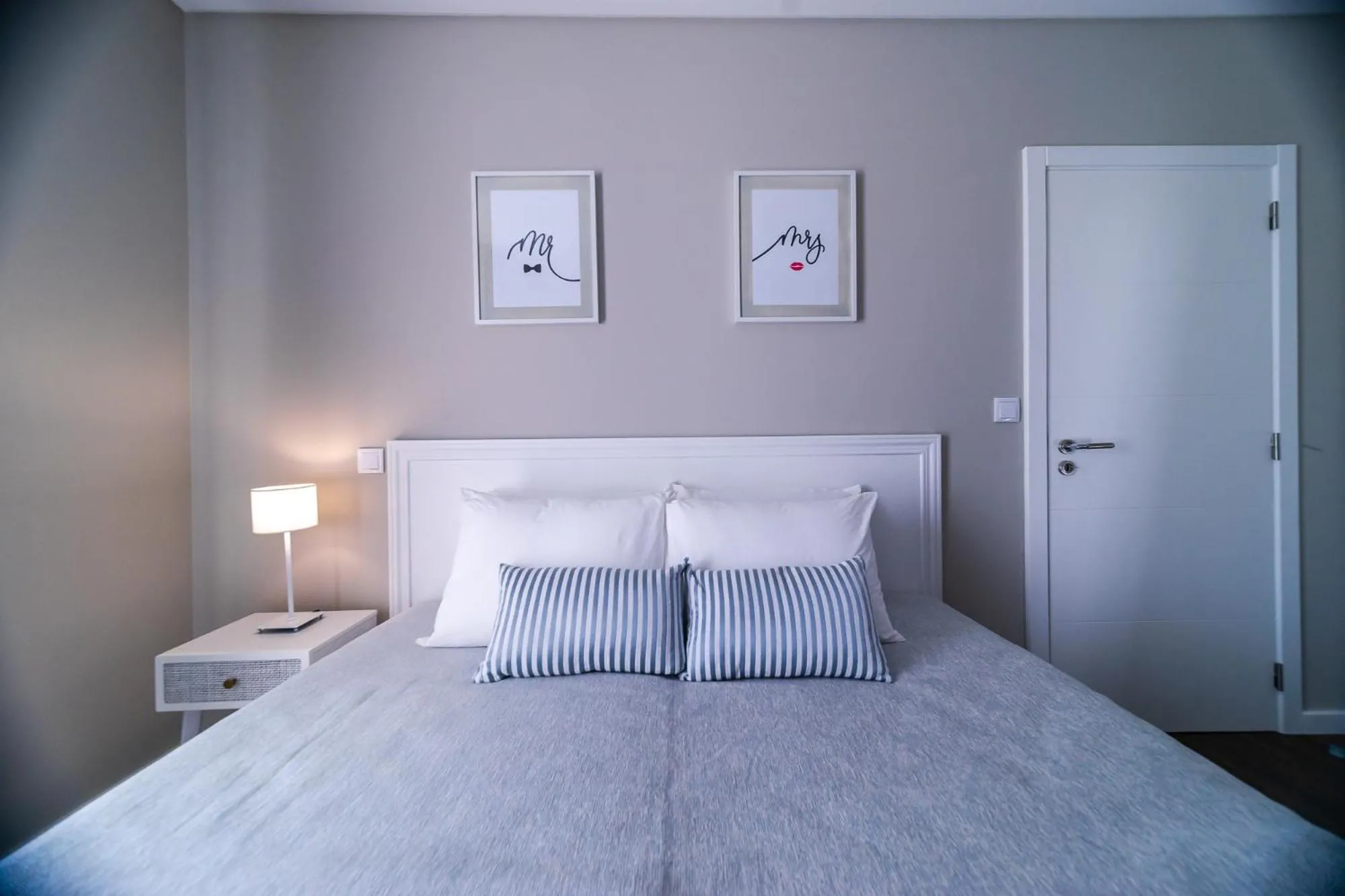 Bed in Blue House