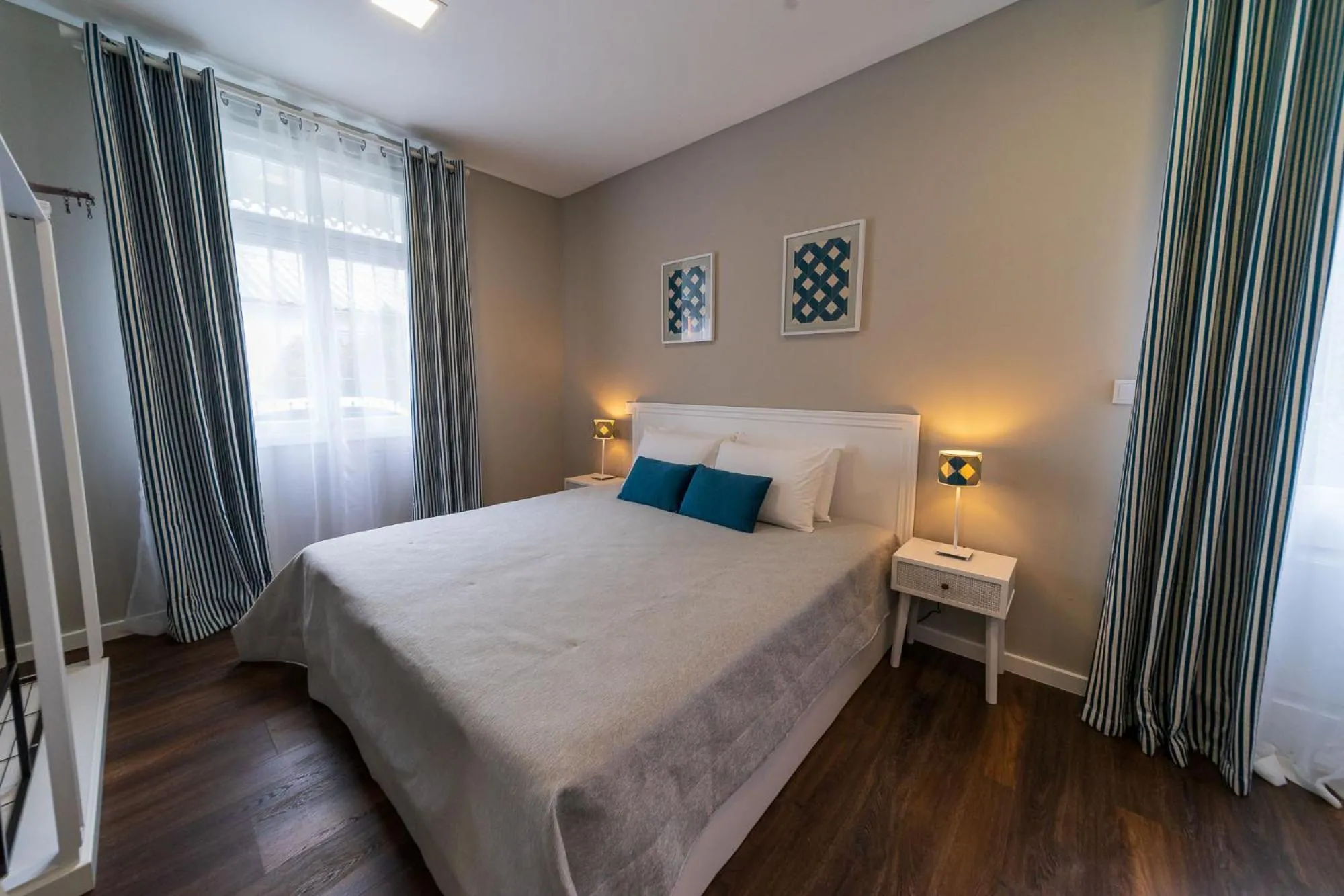 Bed in Blue House