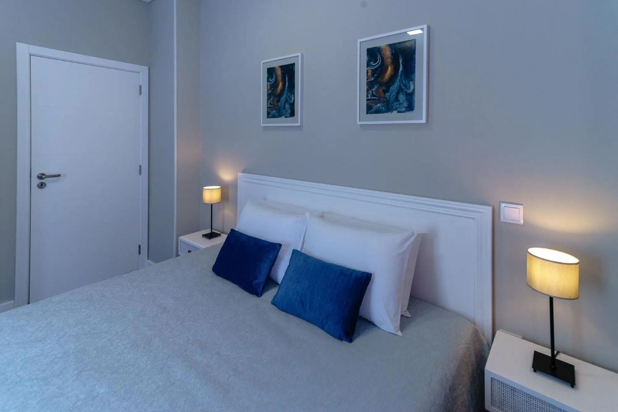 Bed in Blue House