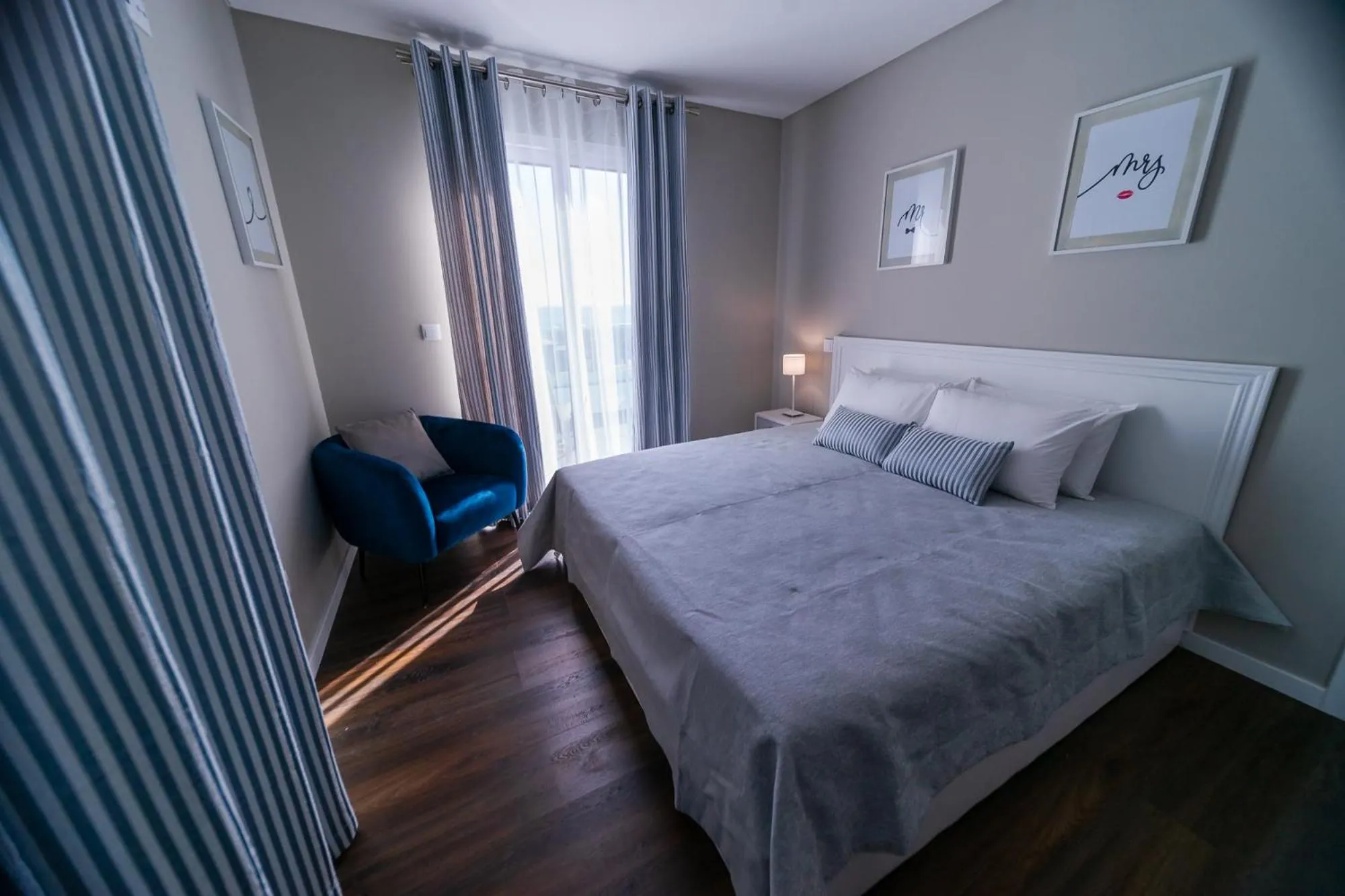 Bed in Blue House