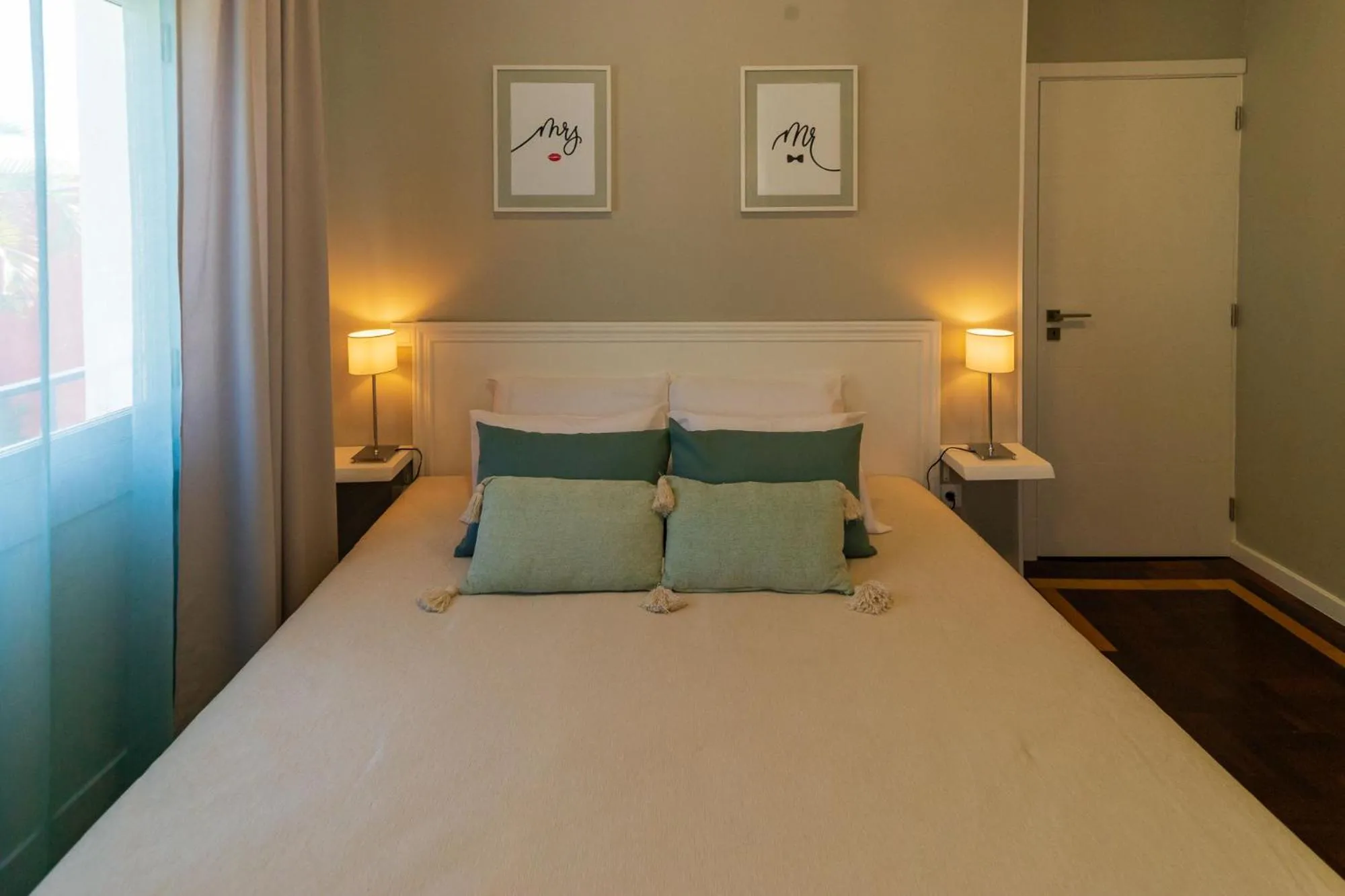Bed in Blue House