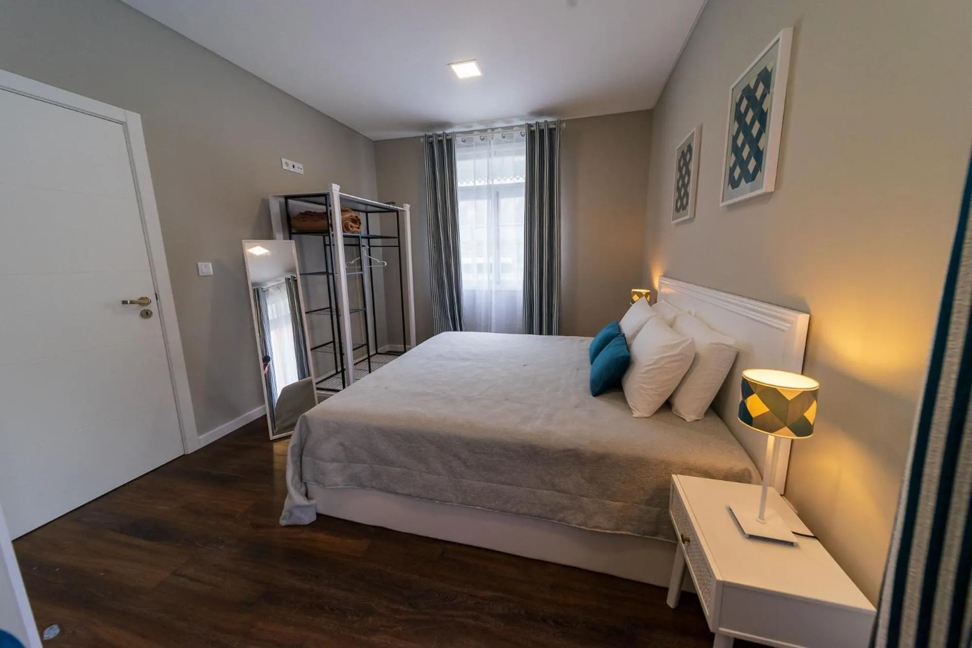 Bed in Blue House